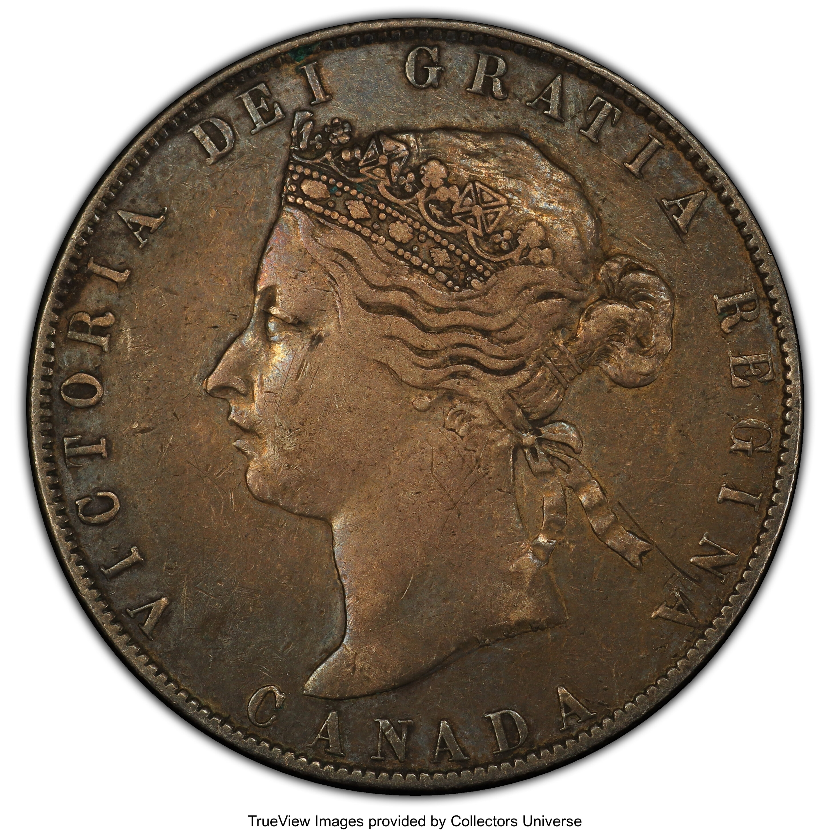 Canada: Victoria 50 Cents 1888 XF40 PCGS,...