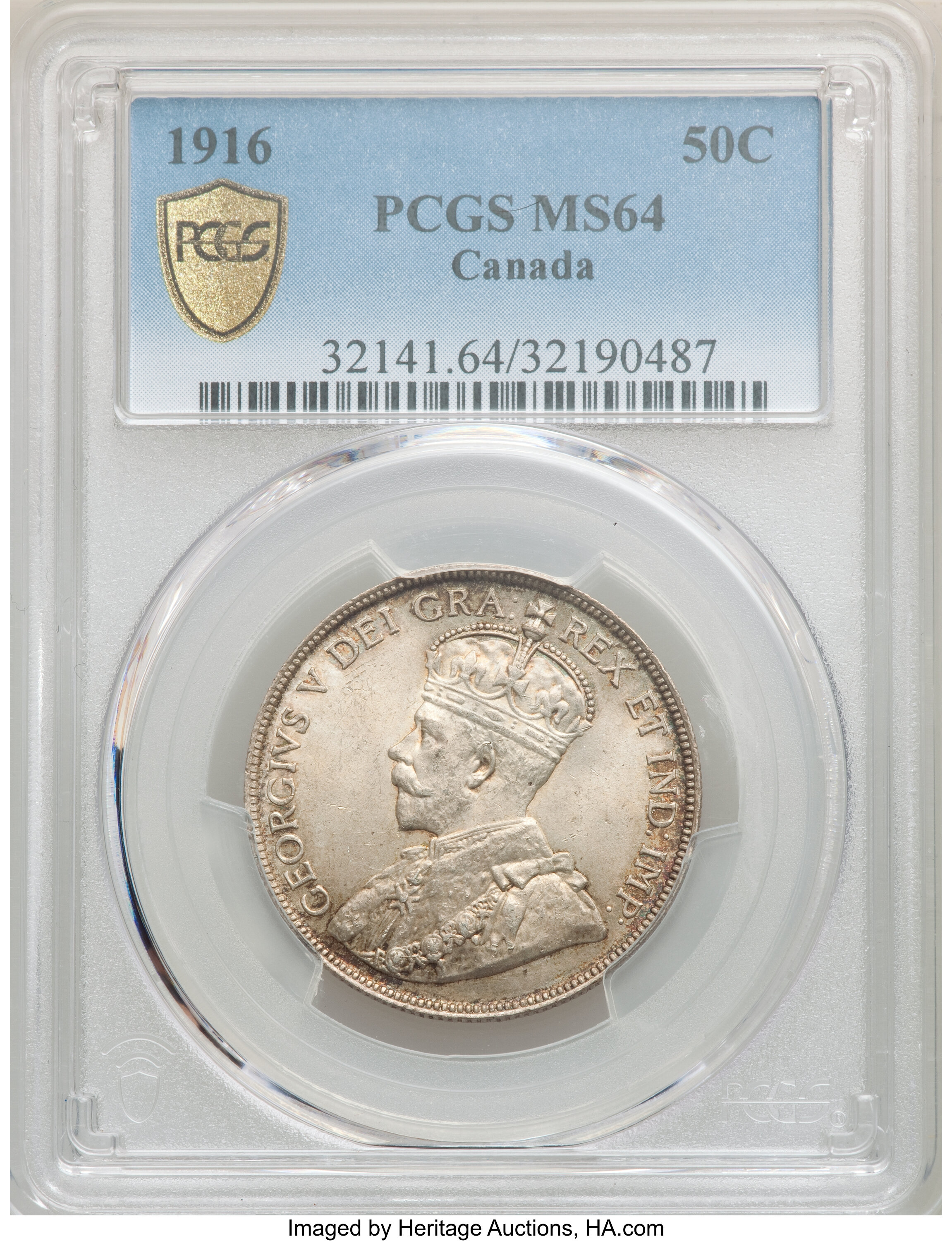 1916 50c AU50 thumbnail 24