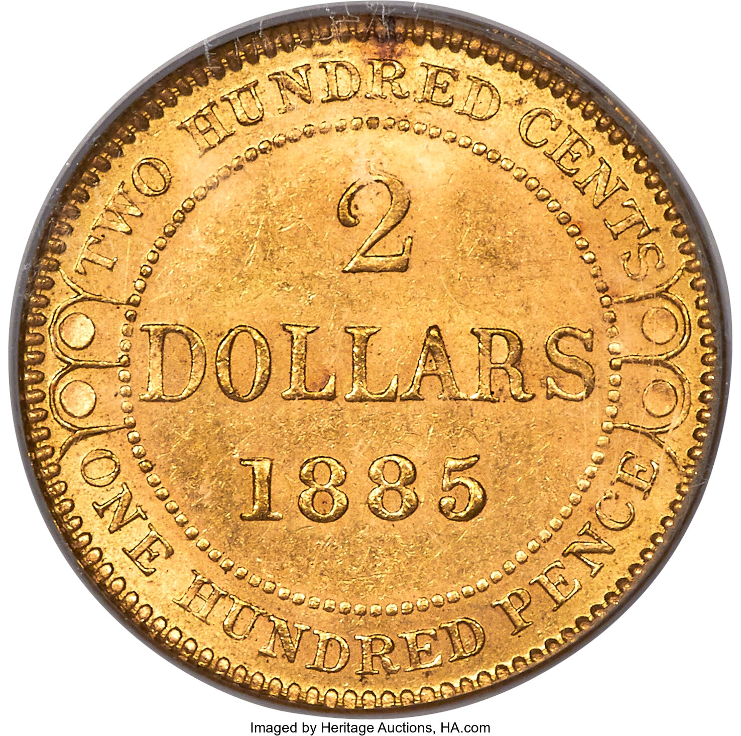 1885 $2 Newfoundland MS63 thumbnail 10