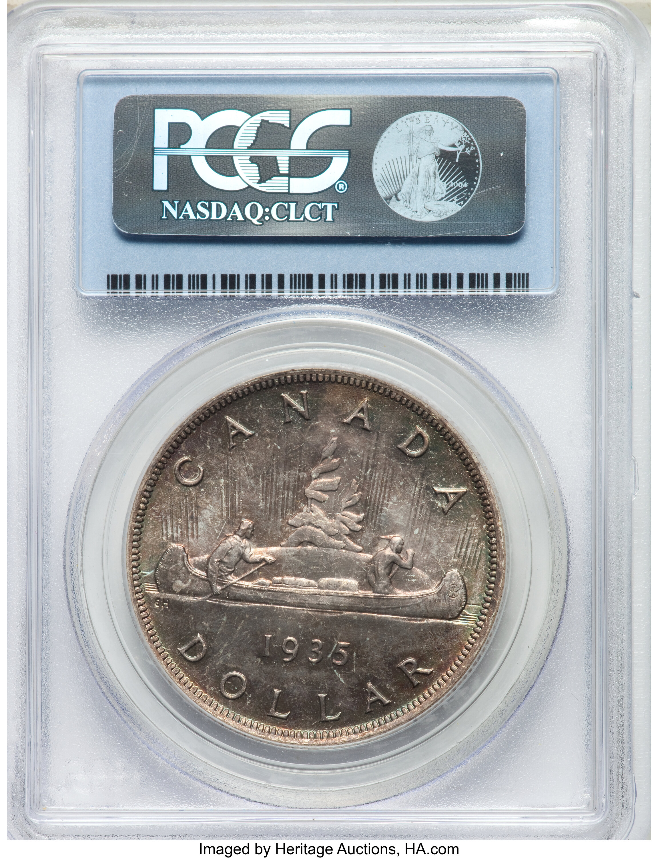 1935 S$1 MS67 thumbnail 3