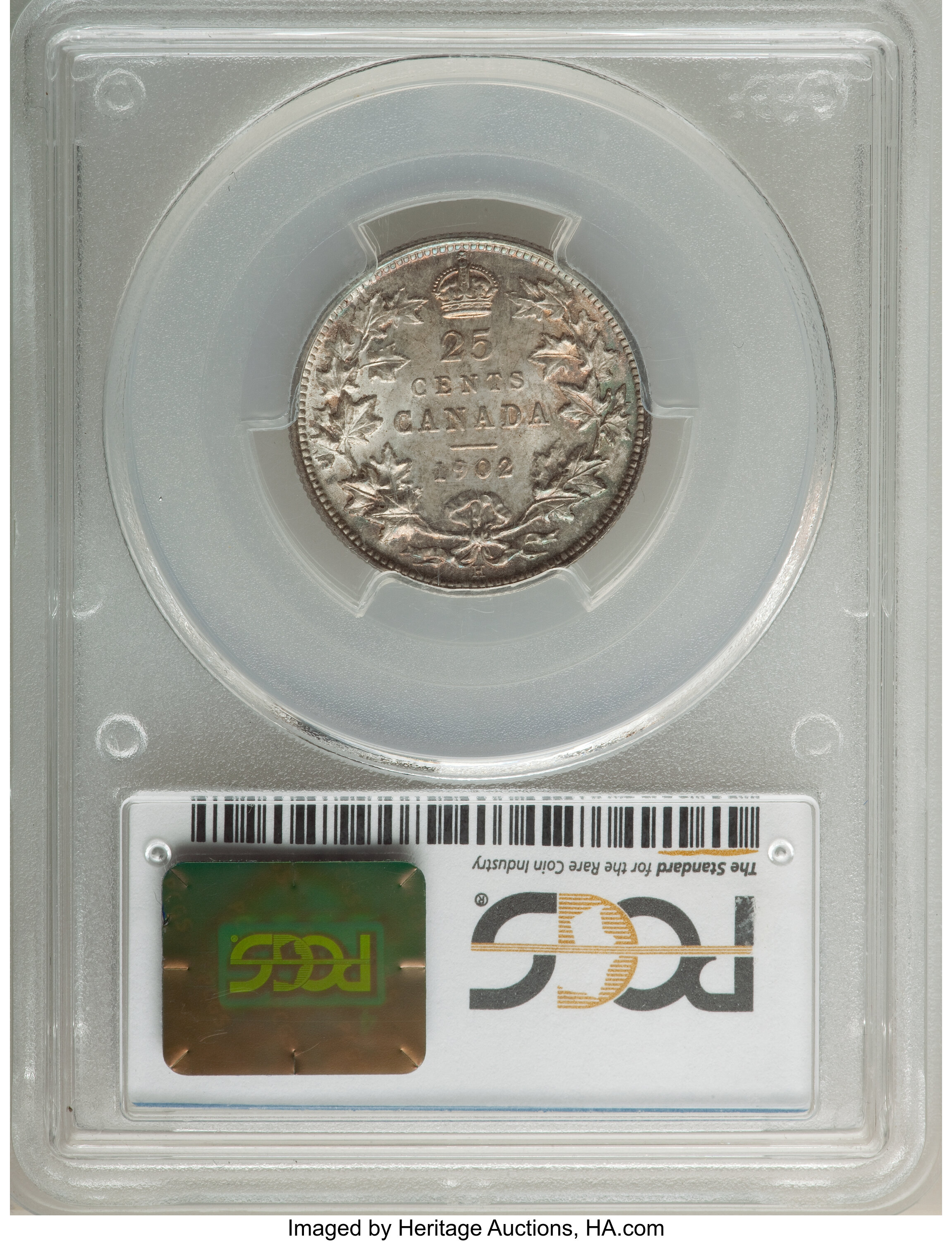 1902-H 25c MS65 thumbnail 3