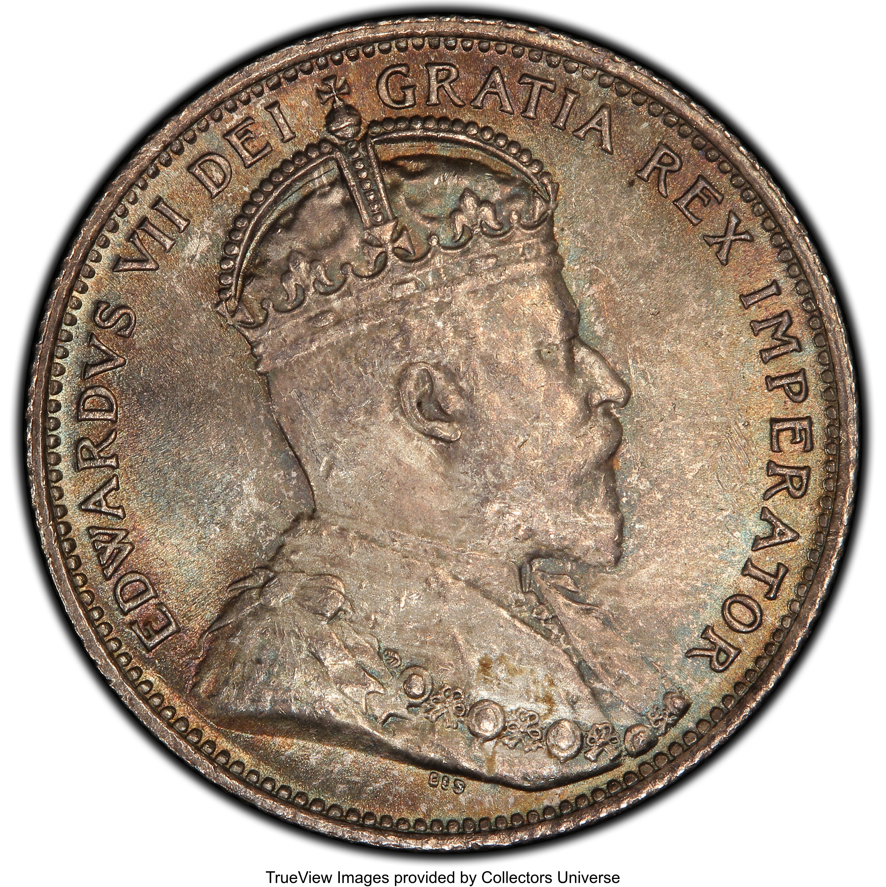 Canada: Edward VII 25 Cents 1902 MS64+ PCGS,...