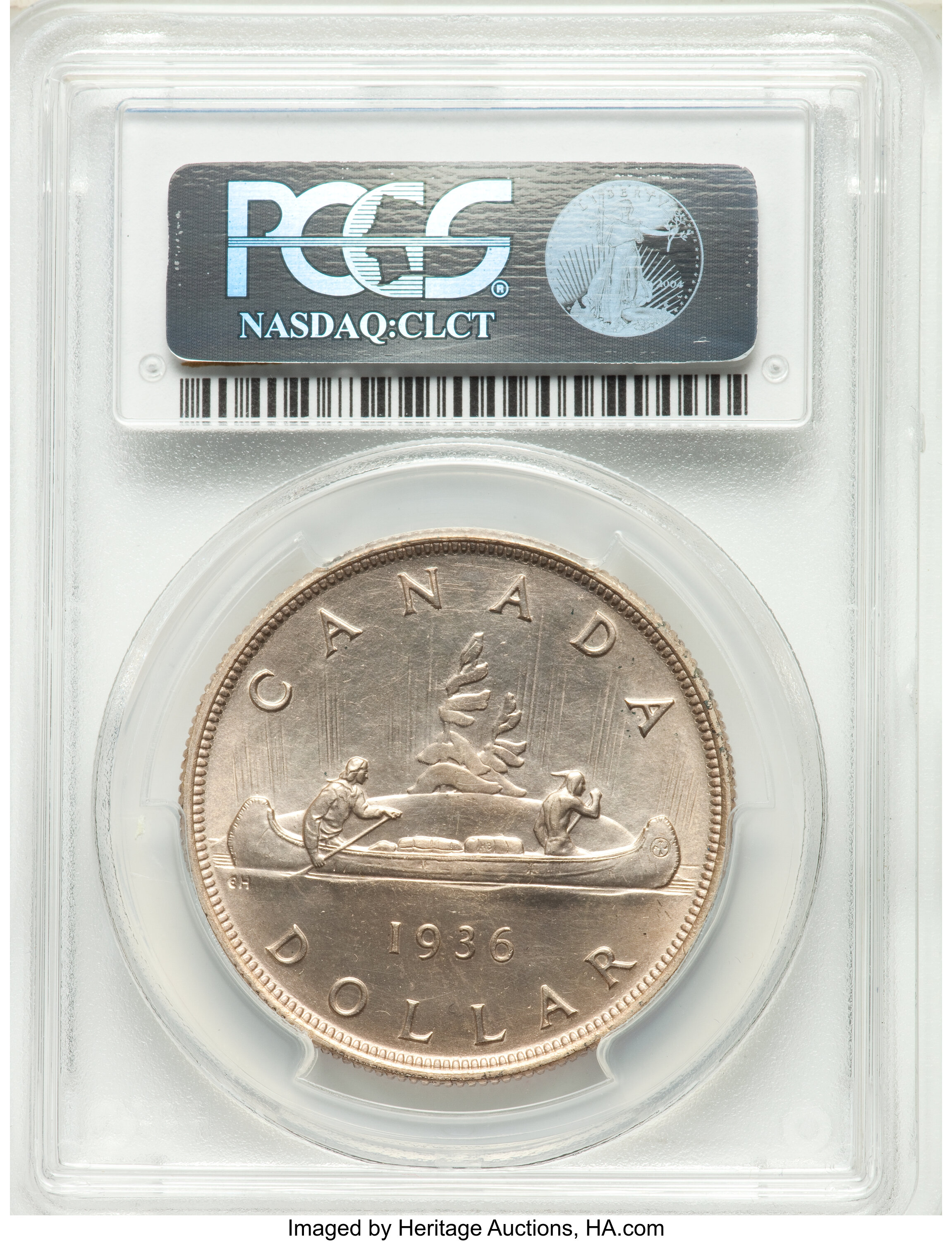 1936 S$1 MS65 thumbnail 3