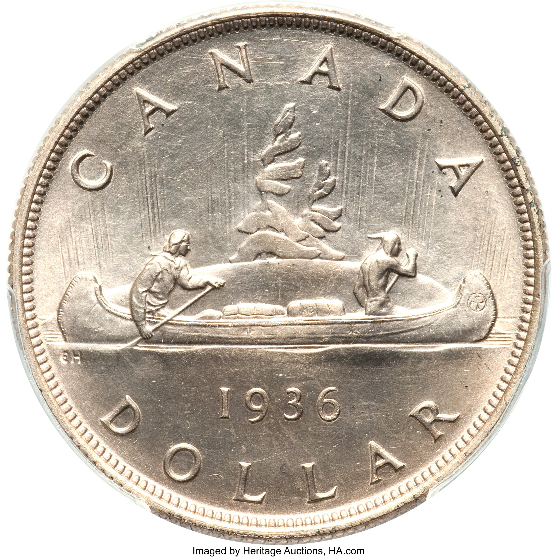 1936 S$1 MS65 thumbnail 4