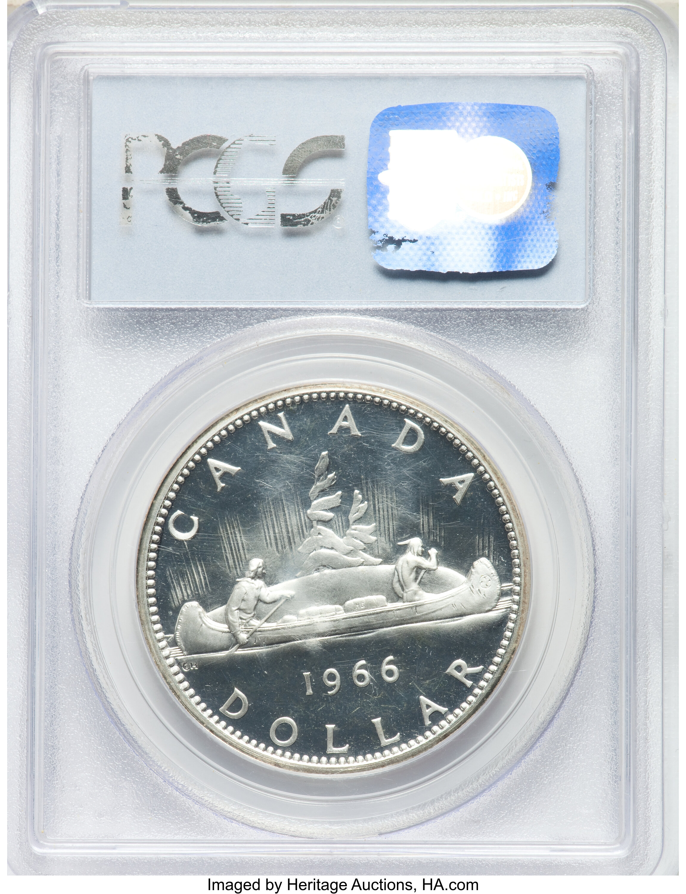 1966 S$1  Large Beads PR63 thumbnail 7