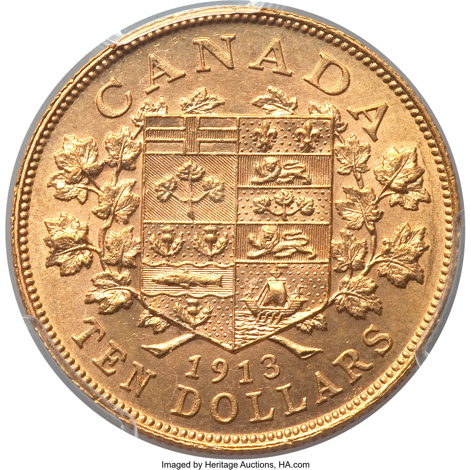 1913 G$10 MS63 thumbnail 8