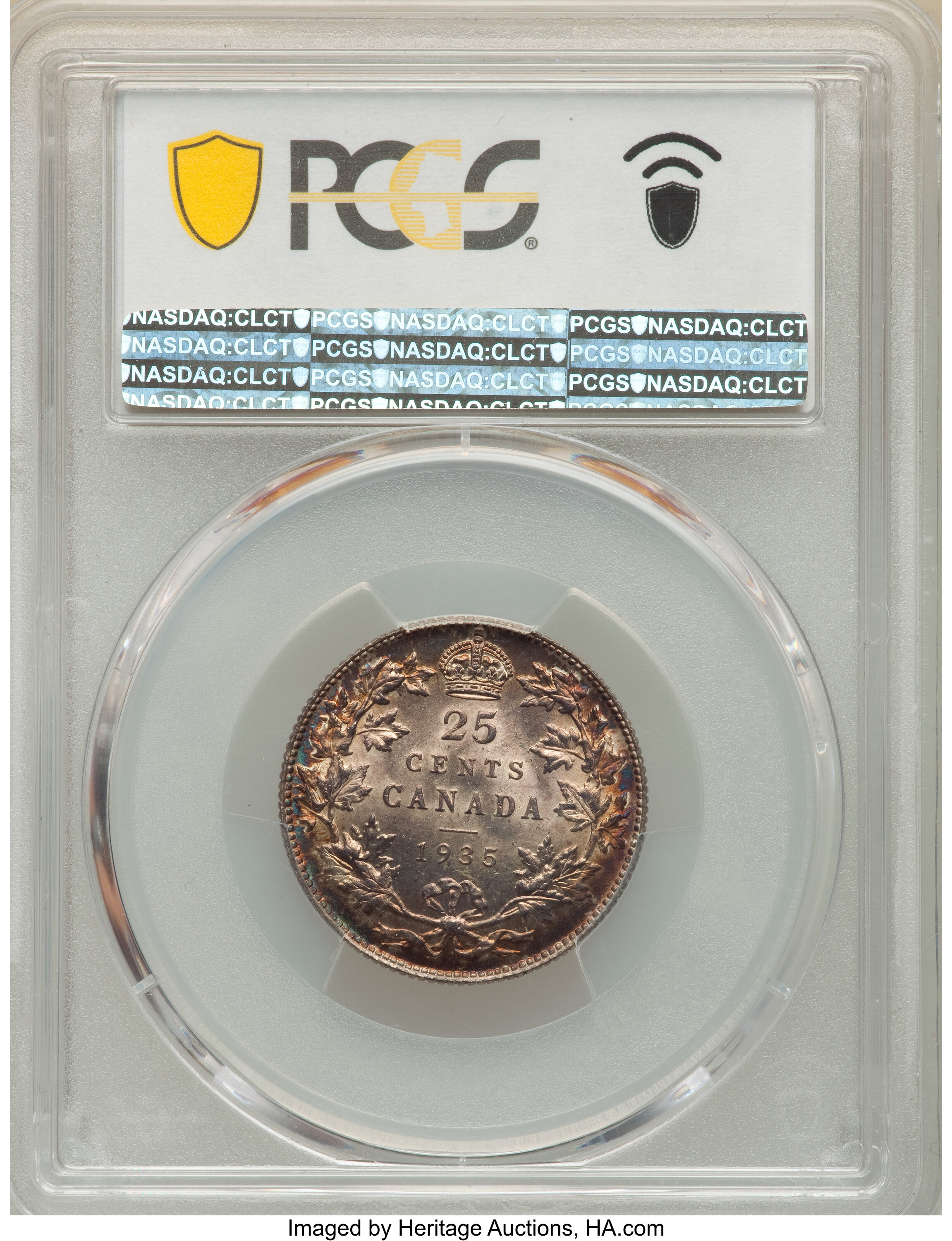 1935 25c MS65 thumbnail 3