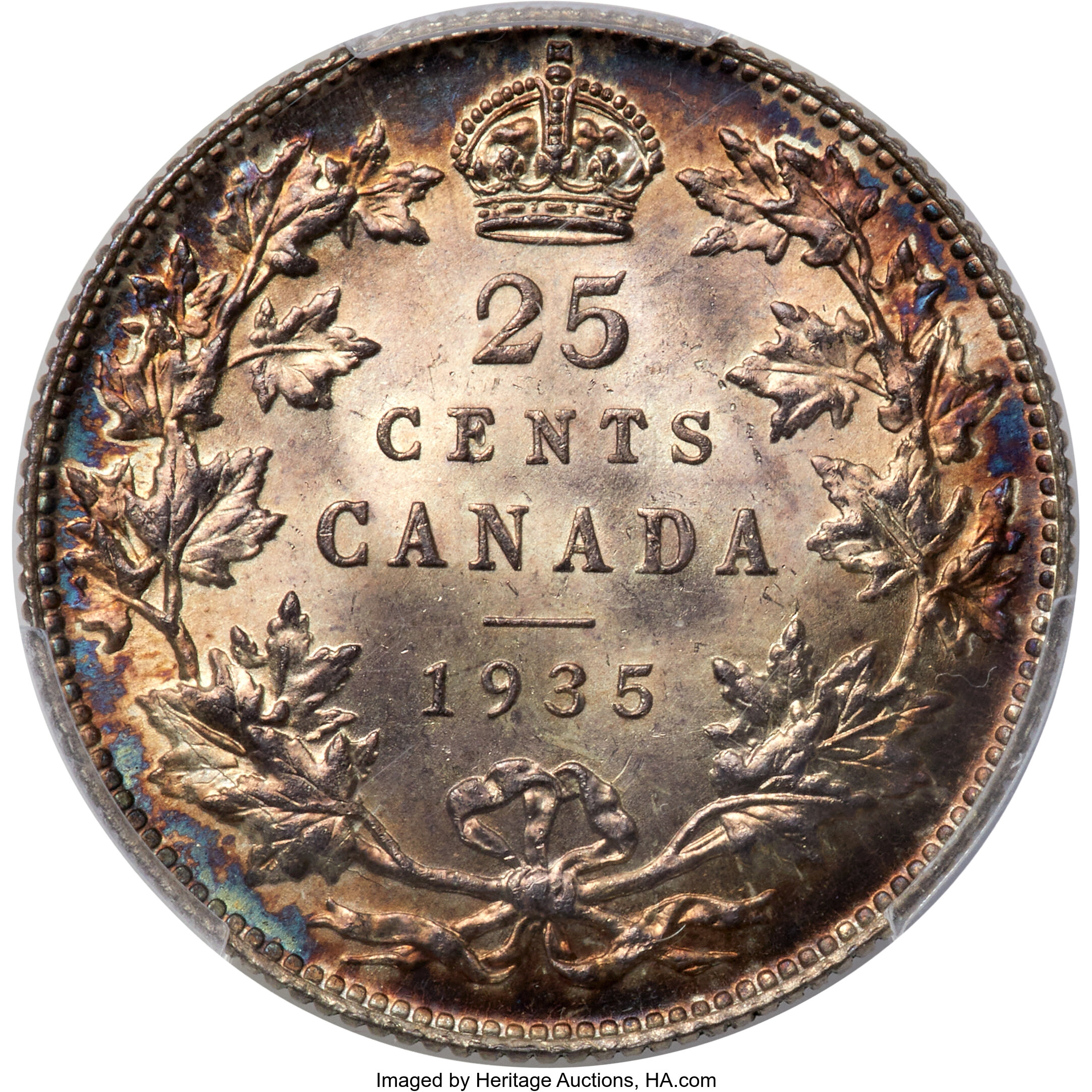 1935 25c MS65 thumbnail 4