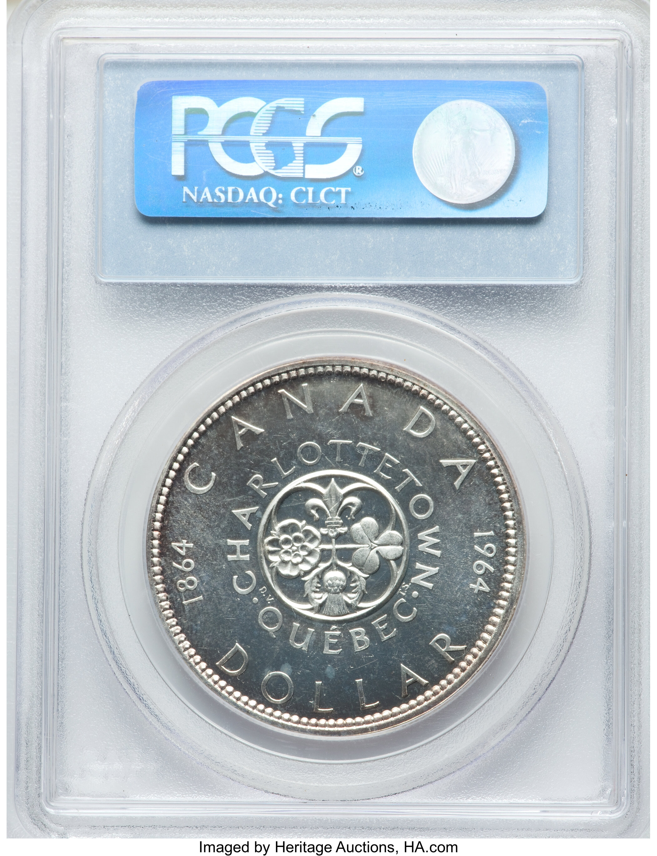 1964 S$1  Confederation PL MS68 thumbnail 13