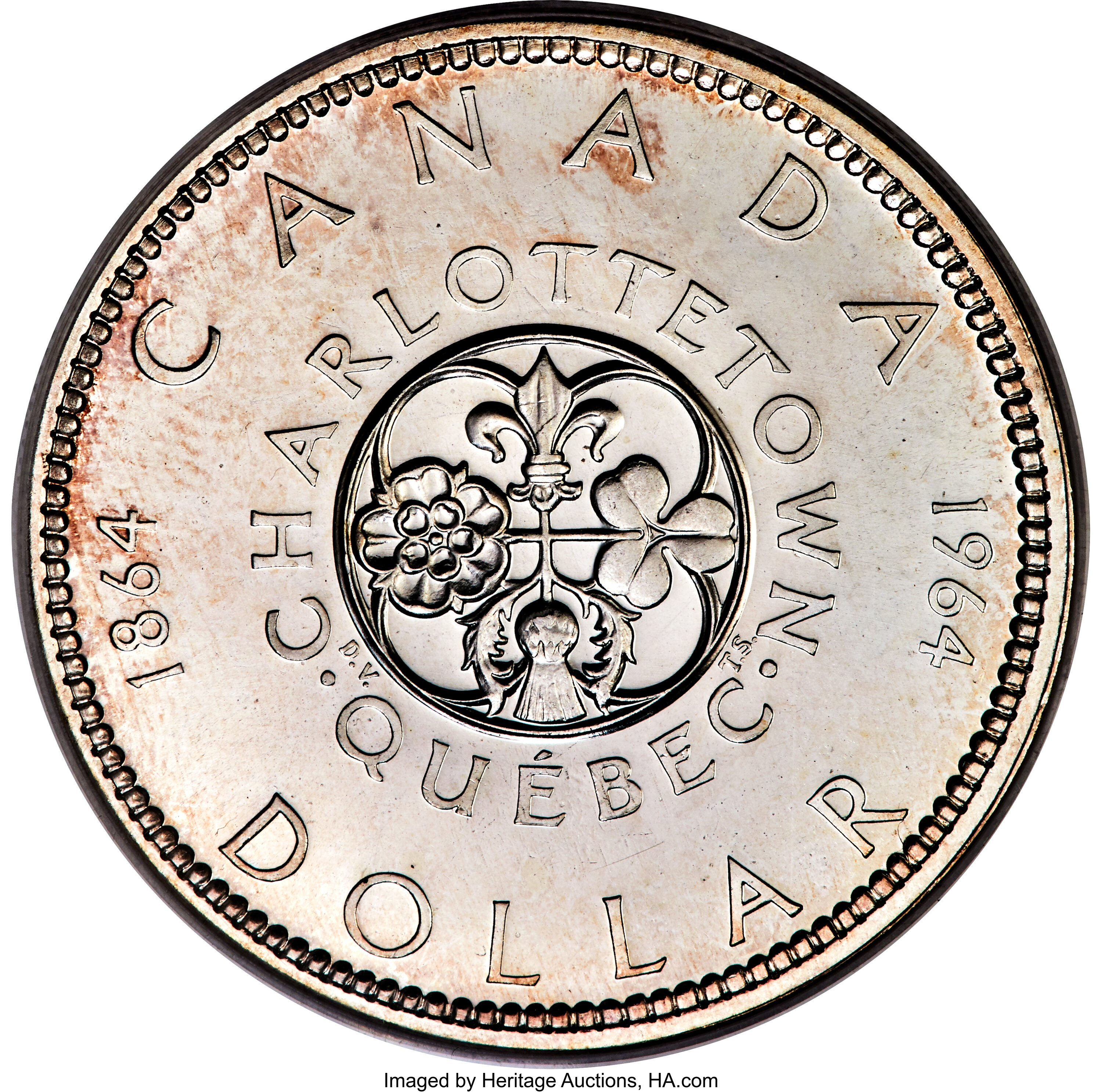 1964 S$1  Confederation PL MS68 thumbnail 14