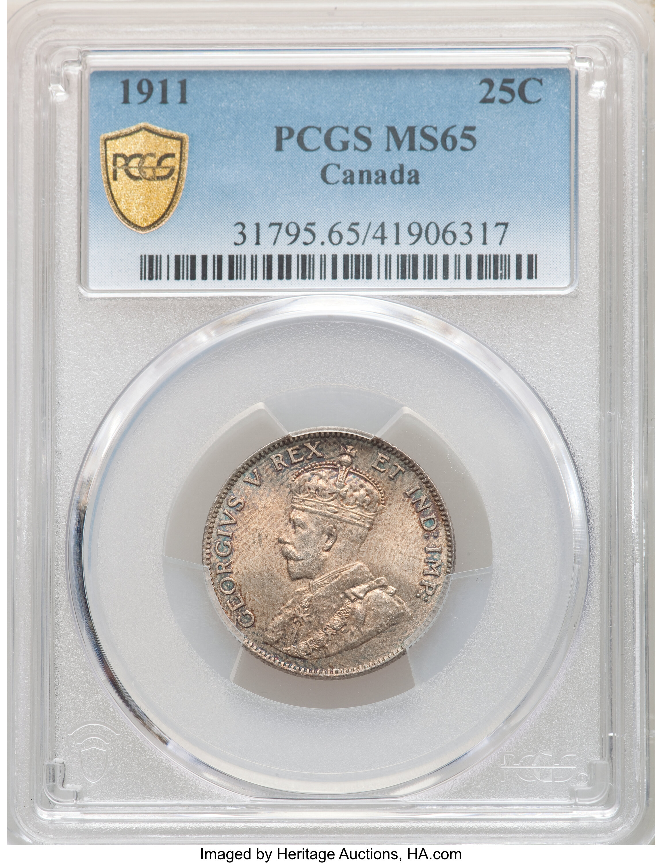 1911 25c MS65 thumbnail 6