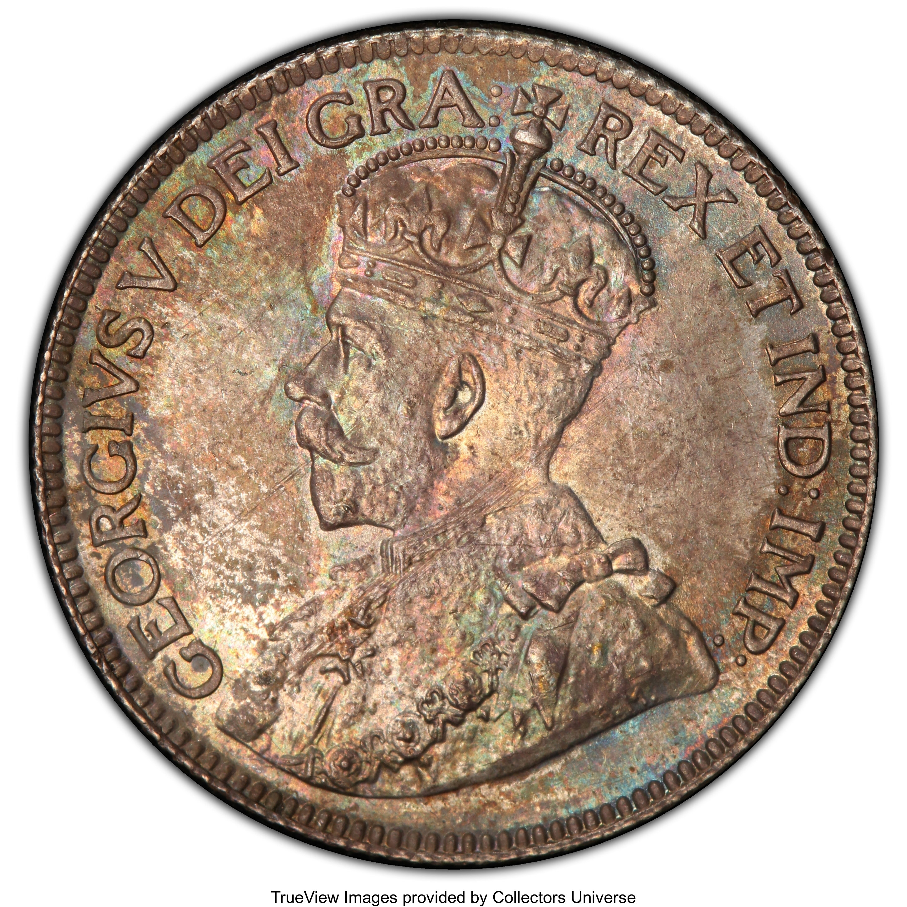 Canada: George V 25 Cents 1912 MS64 PCGS,...