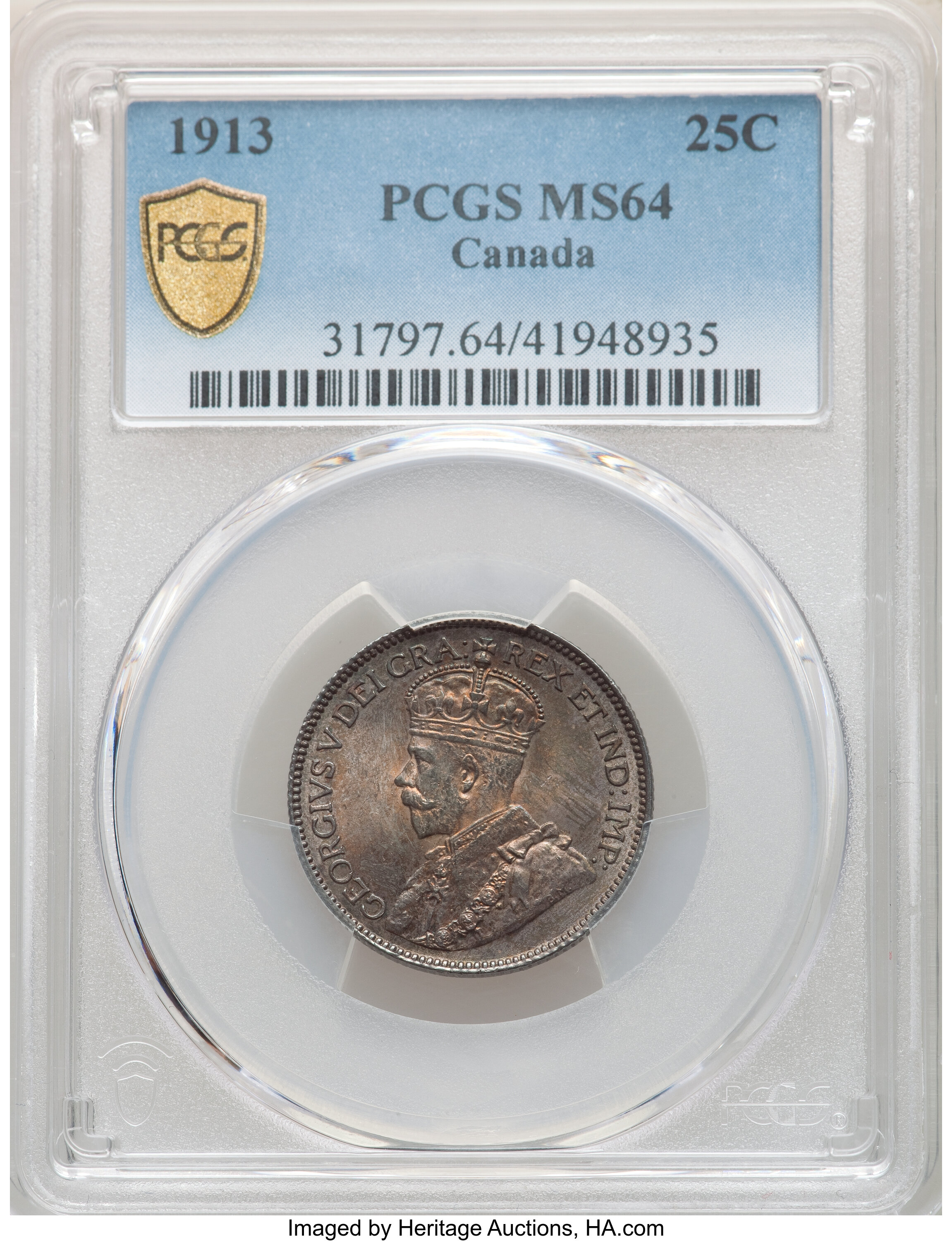 1913 25c VF25 thumbnail 24