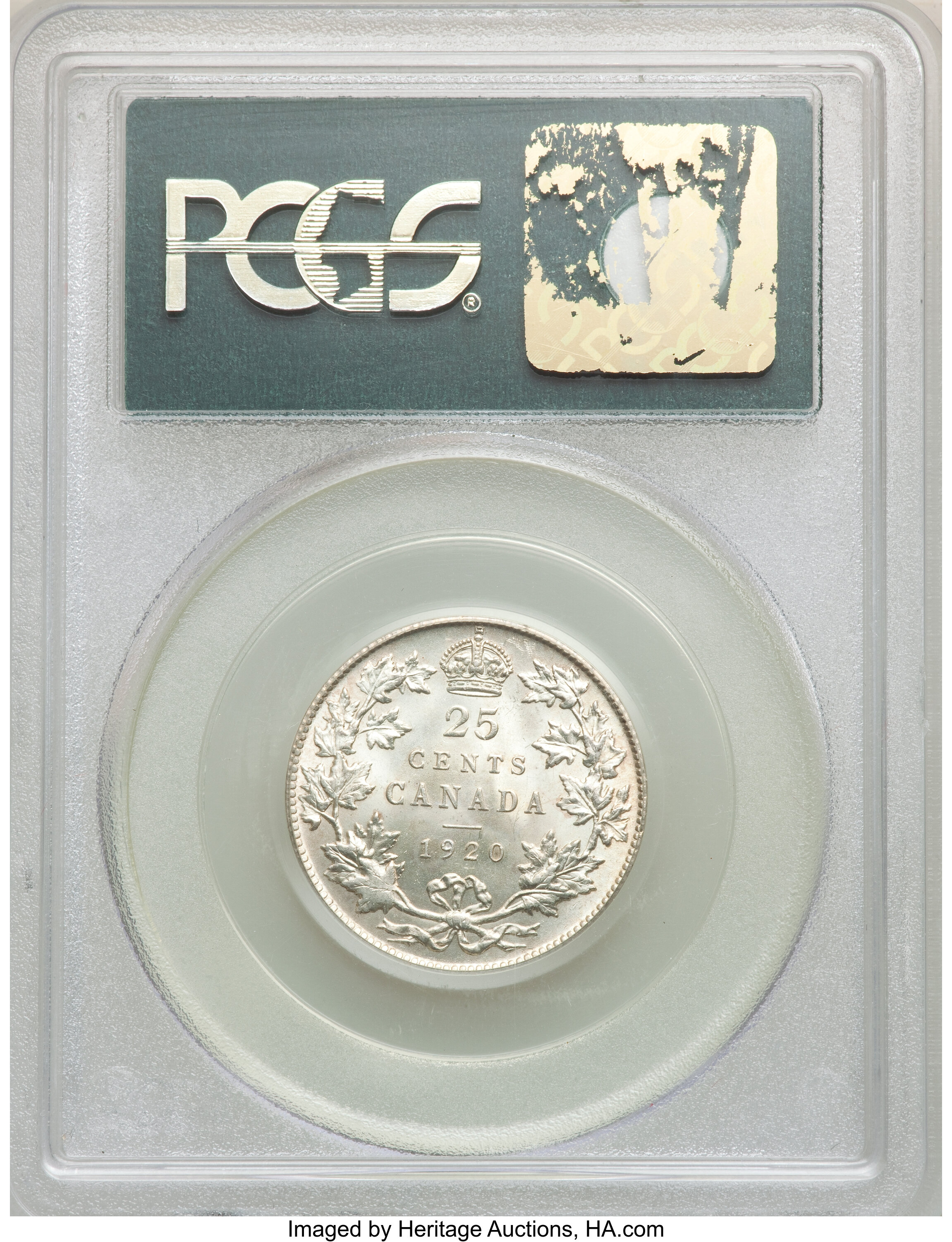 1920 25c MS65 thumbnail 5