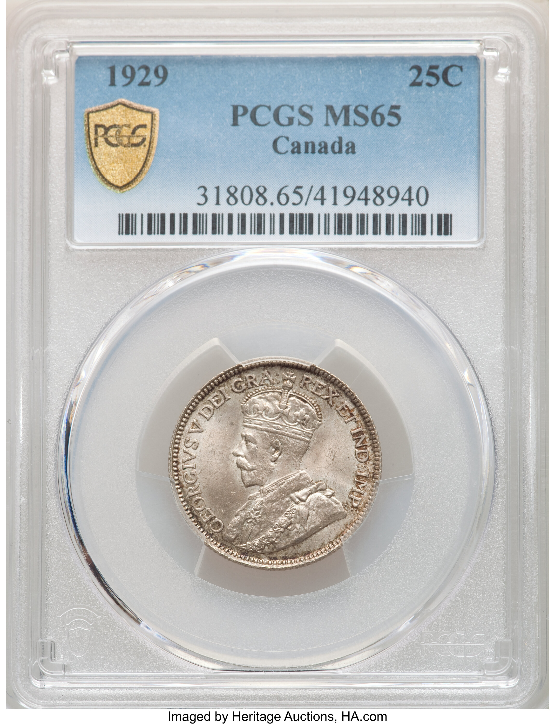 1929 25c MS65 thumbnail 4