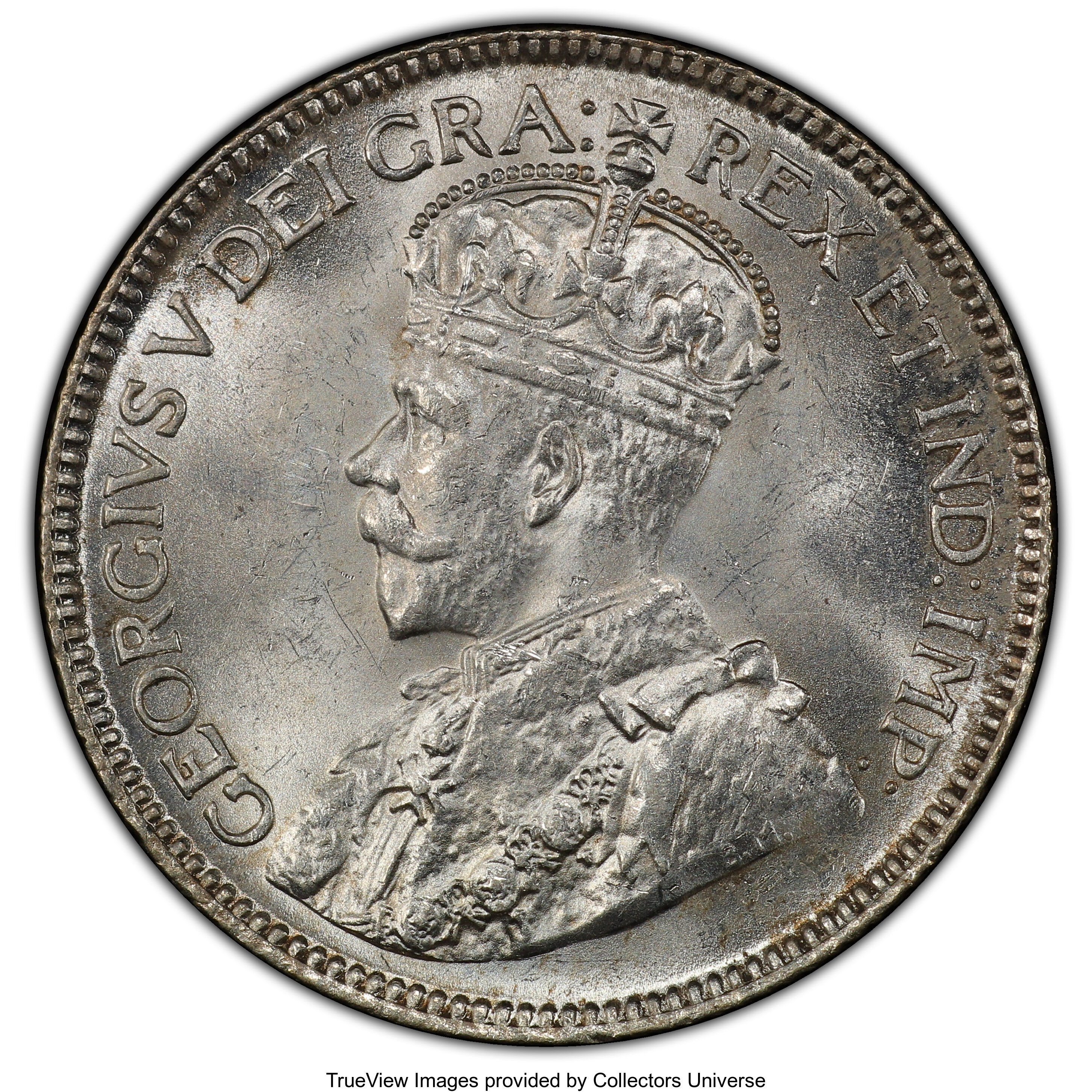 Canada: George V 25 Cents 1929 MS64 PCGS,...