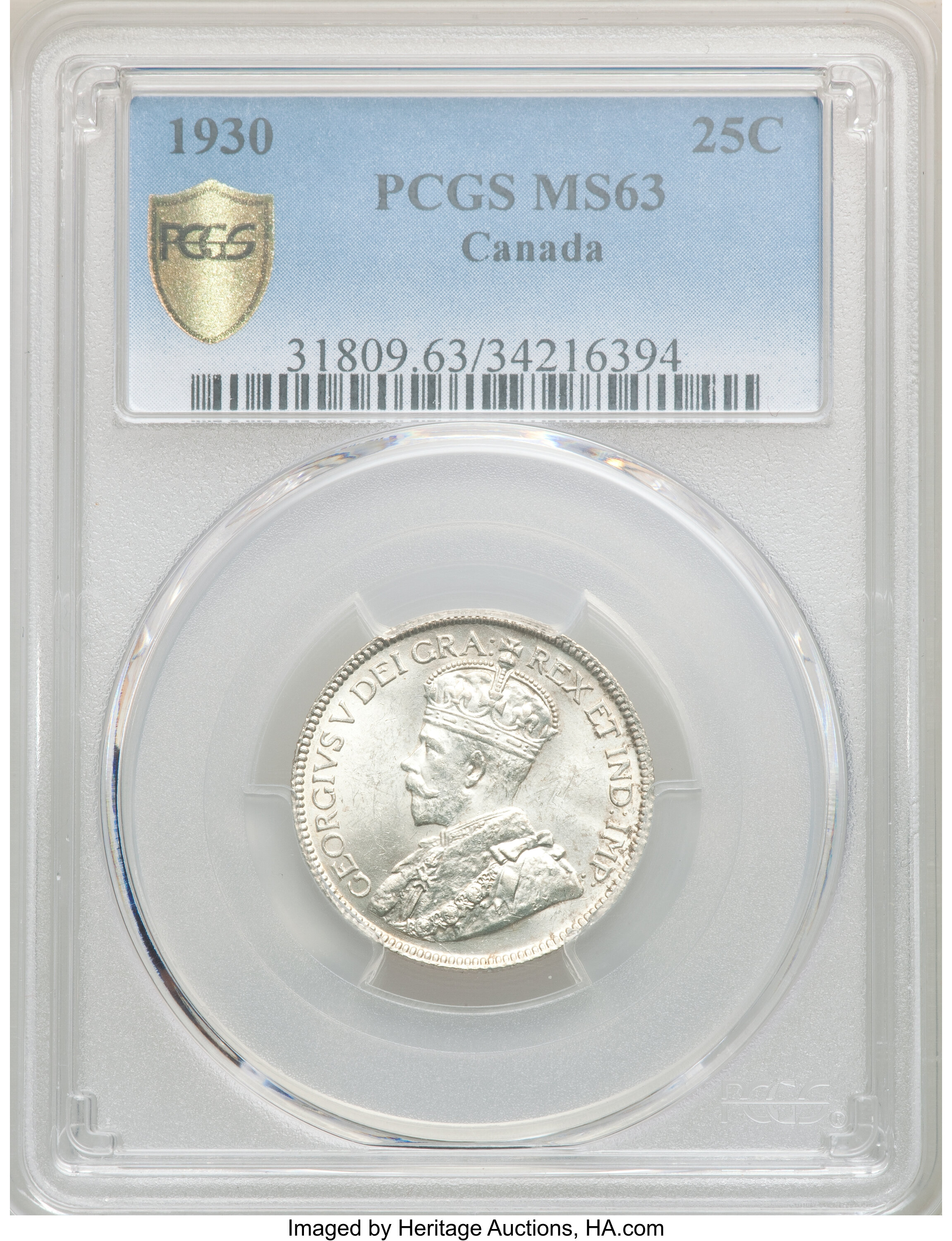 1930 25c VG10 thumbnail 4