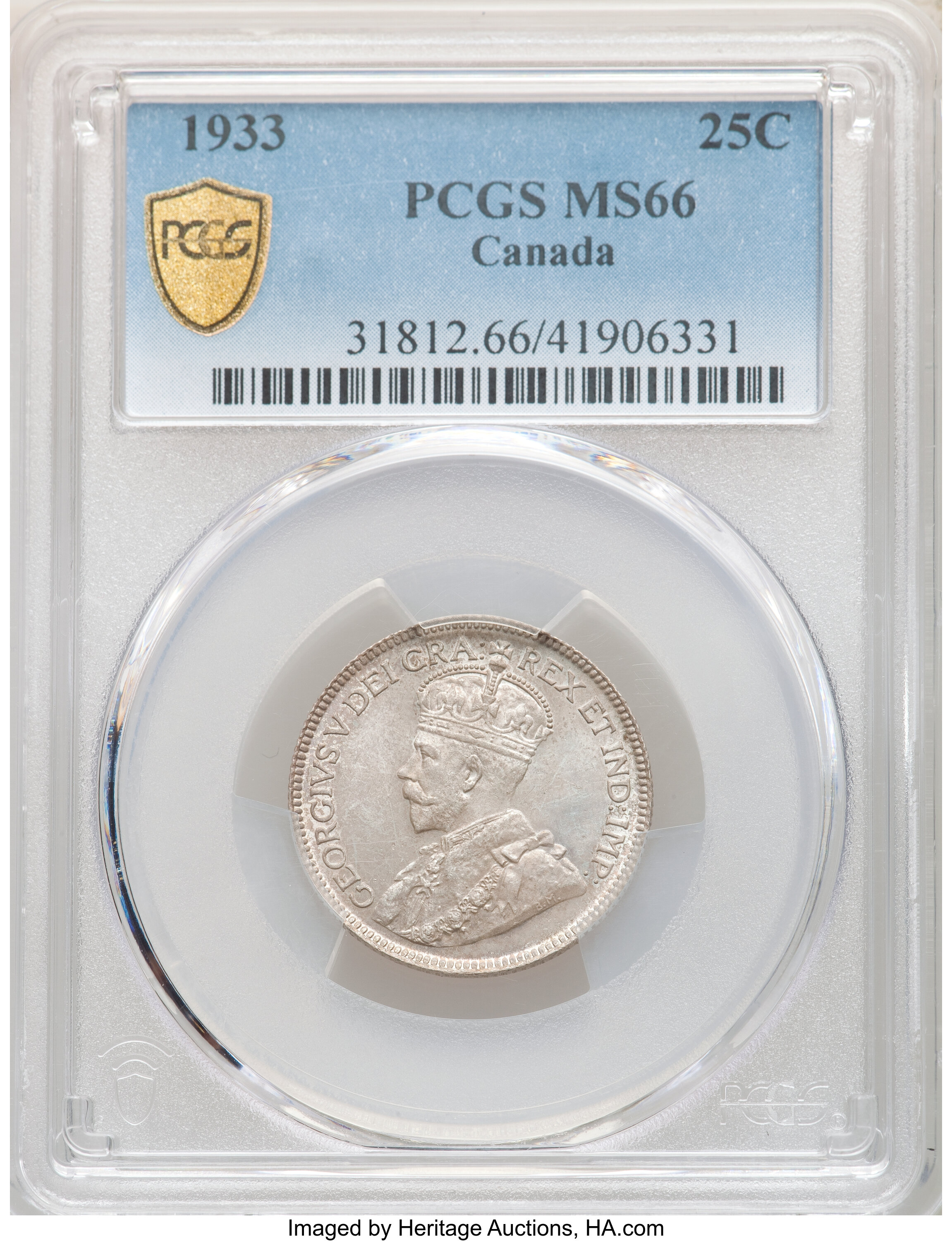 1933 25c MS66 thumbnail 3
