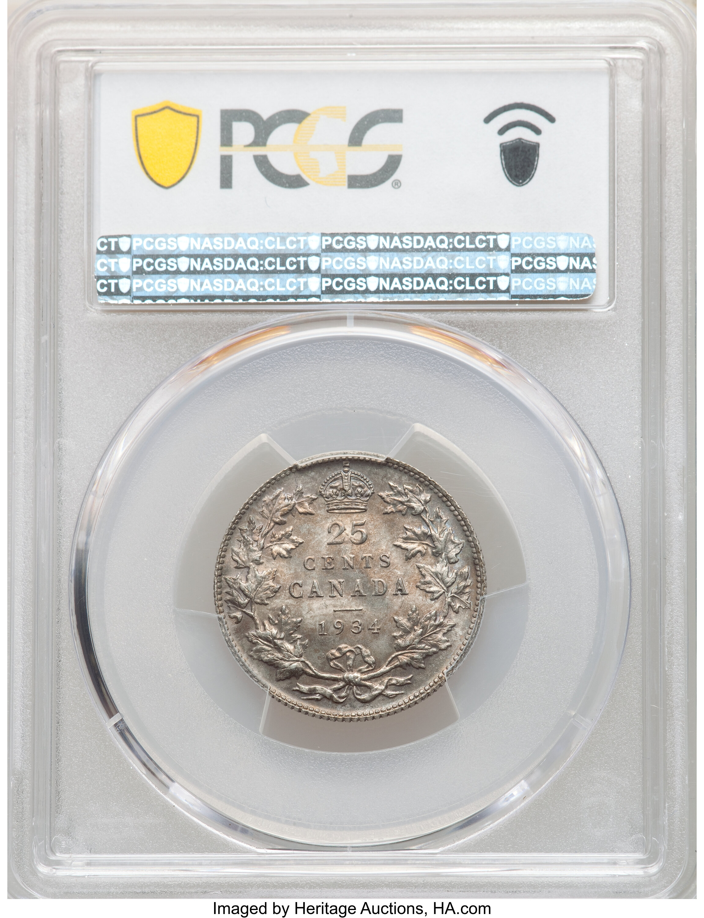 1934 25c VG10 thumbnail 25