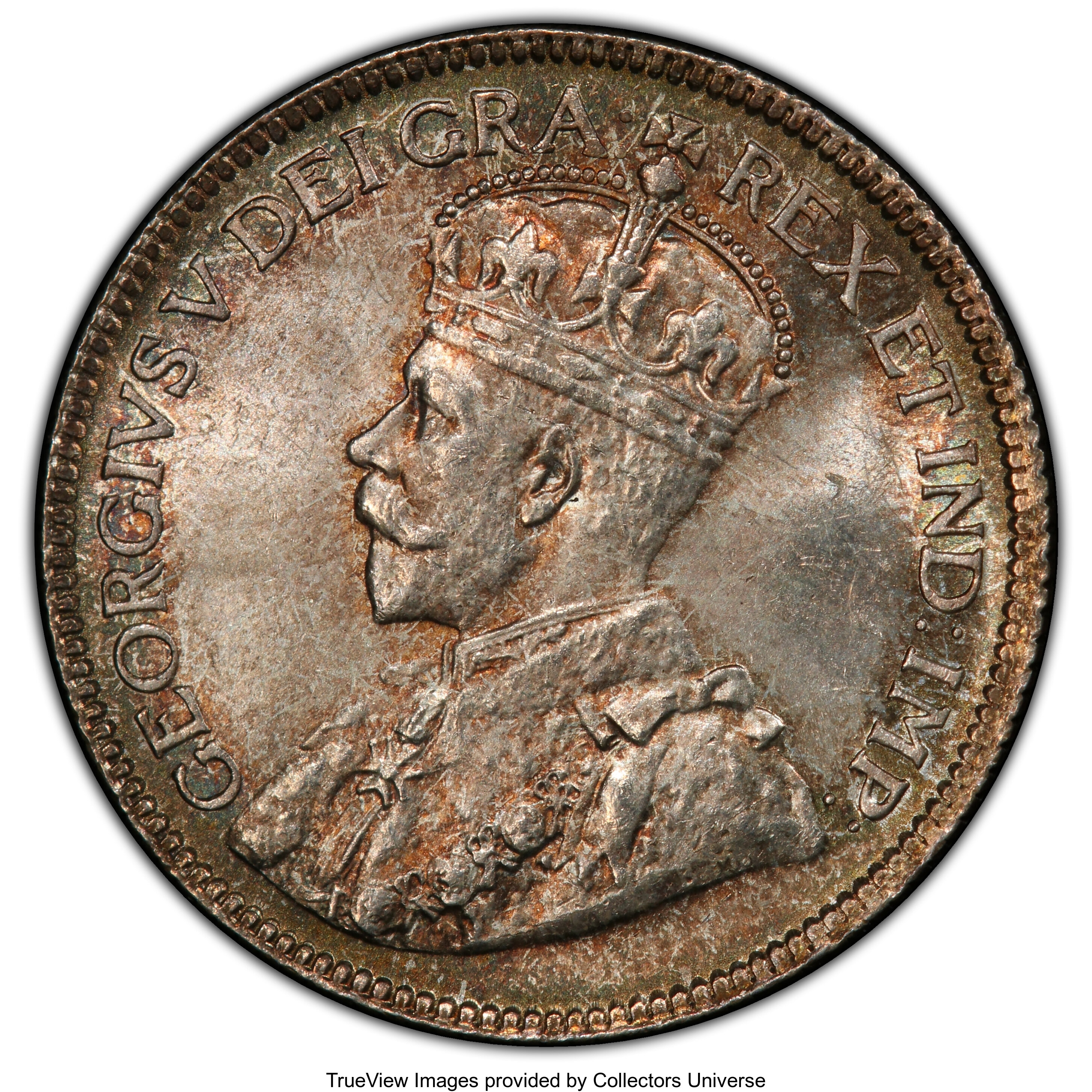 Canada: George V 25 Cents 1934 MS65 PCGS,...