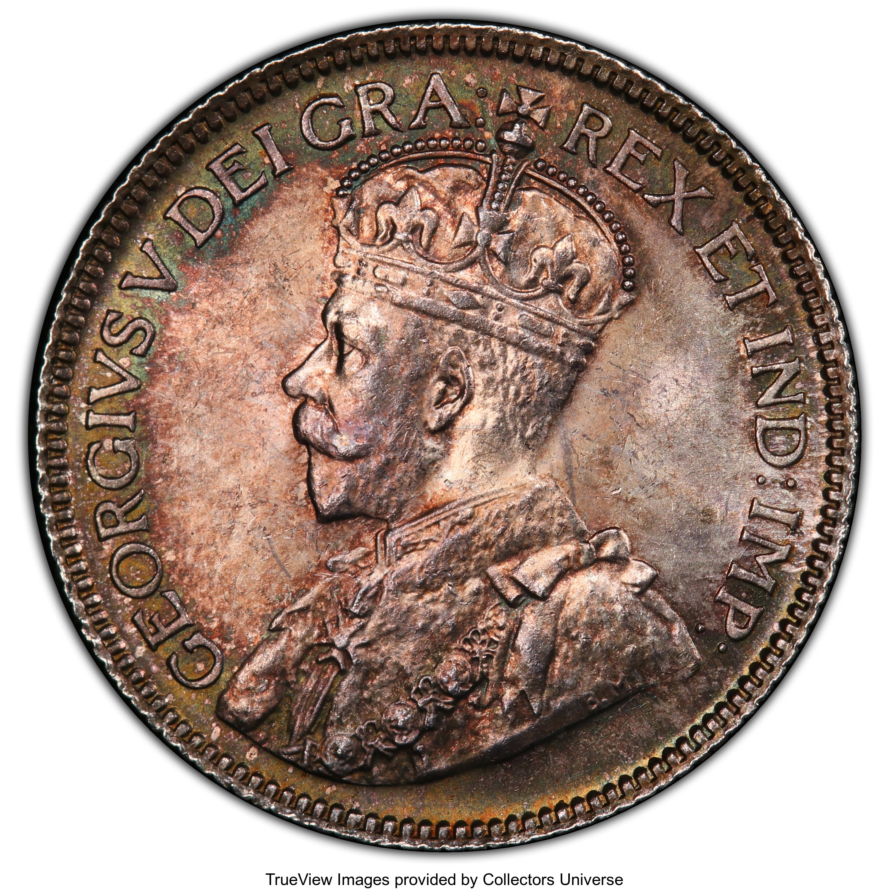 Canada: George V 25 Cents 1934 MS64+ PCGS,...