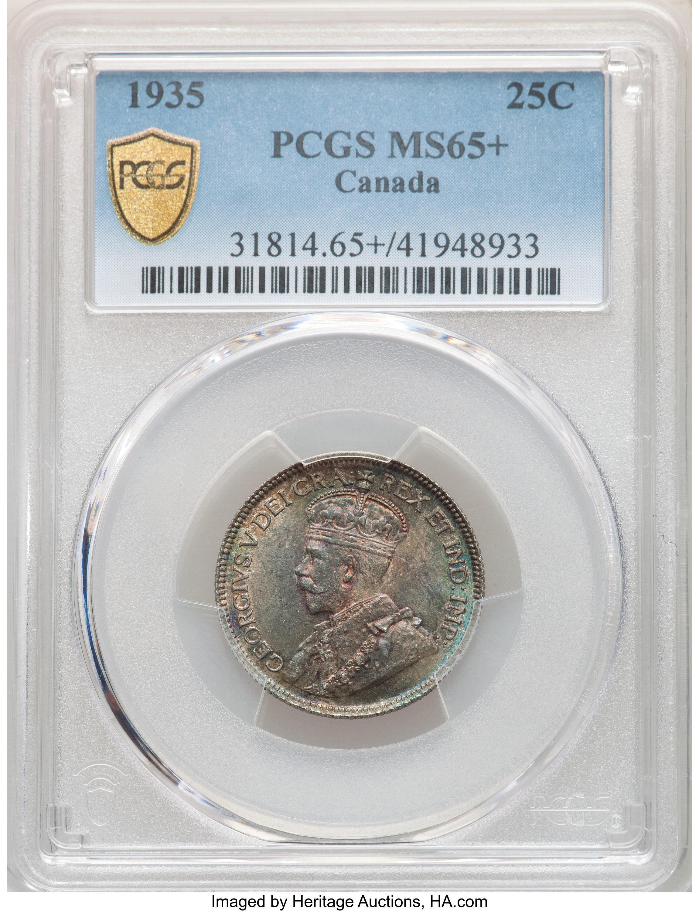 1935 25c MS65 thumbnail 10