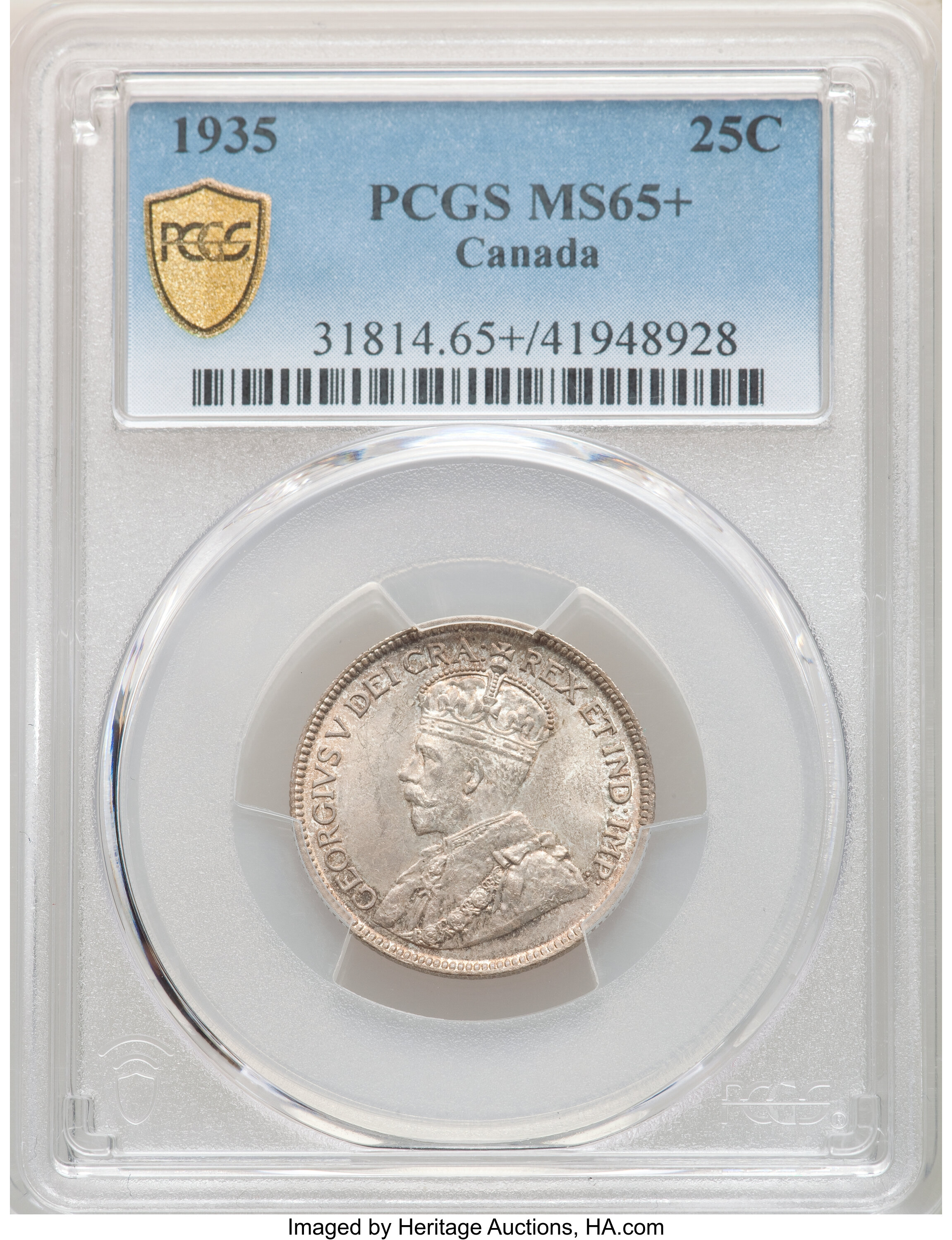1935 25c MS65 thumbnail 6