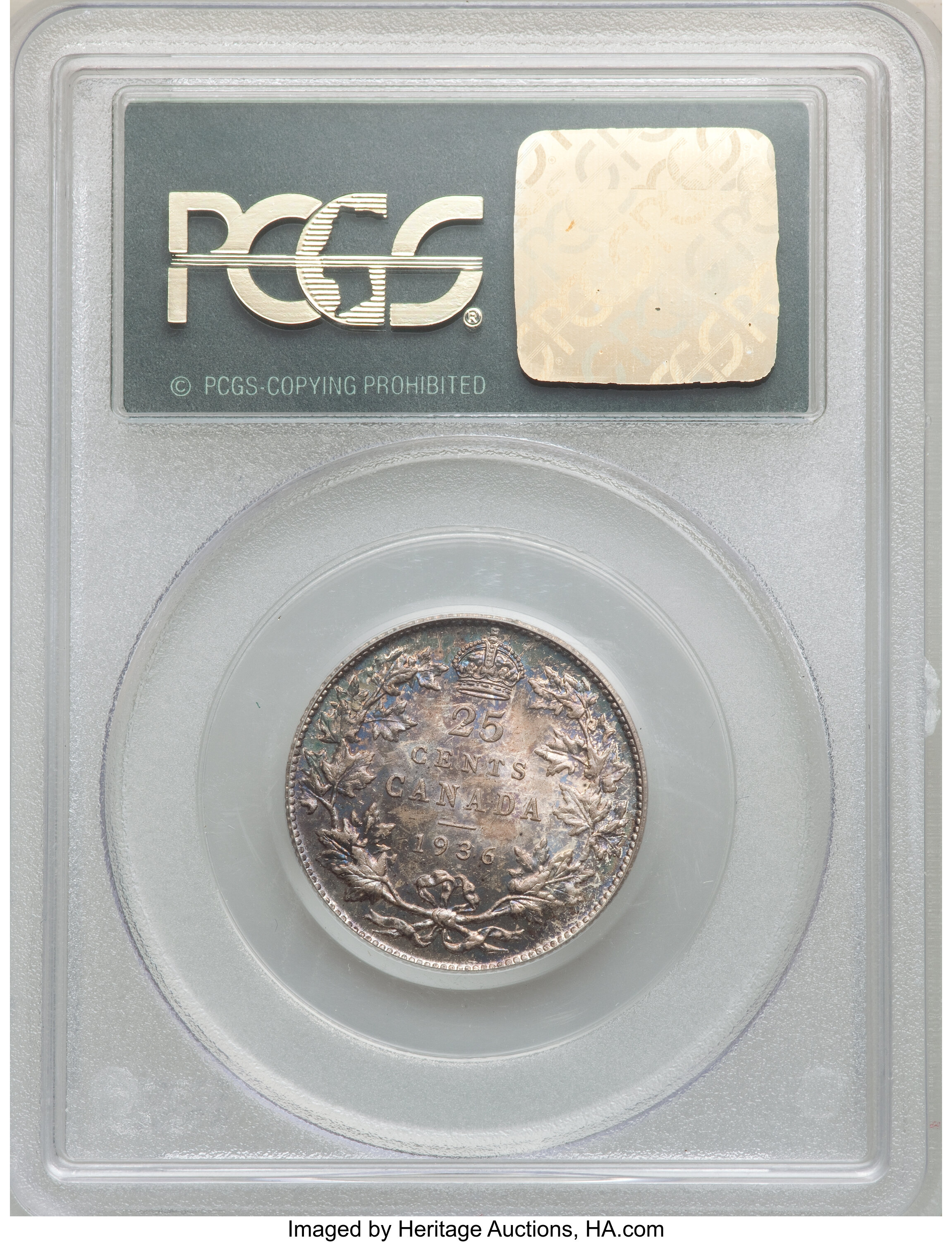 1936 25c MS65 thumbnail 3