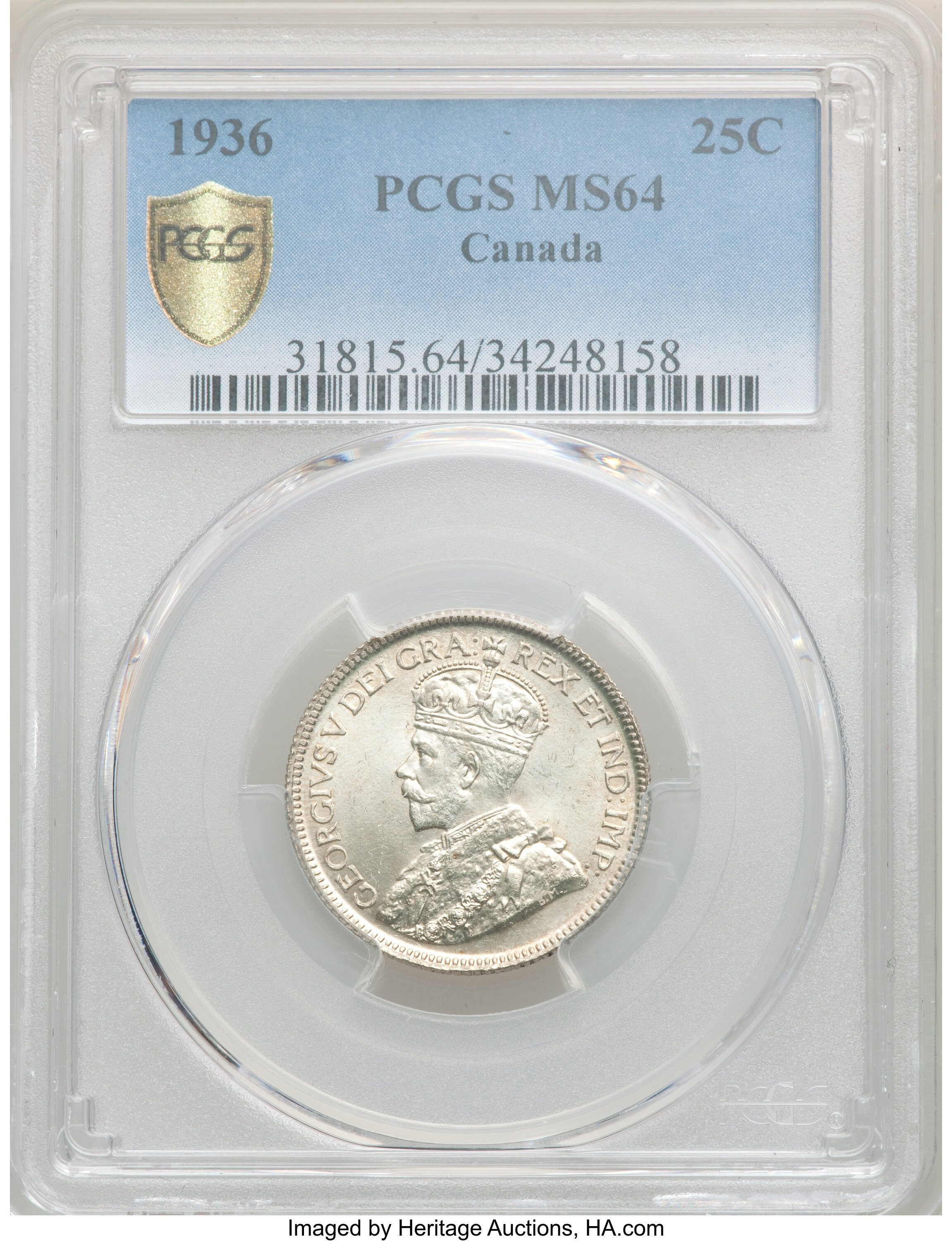 1936 25c MS64 thumbnail 8