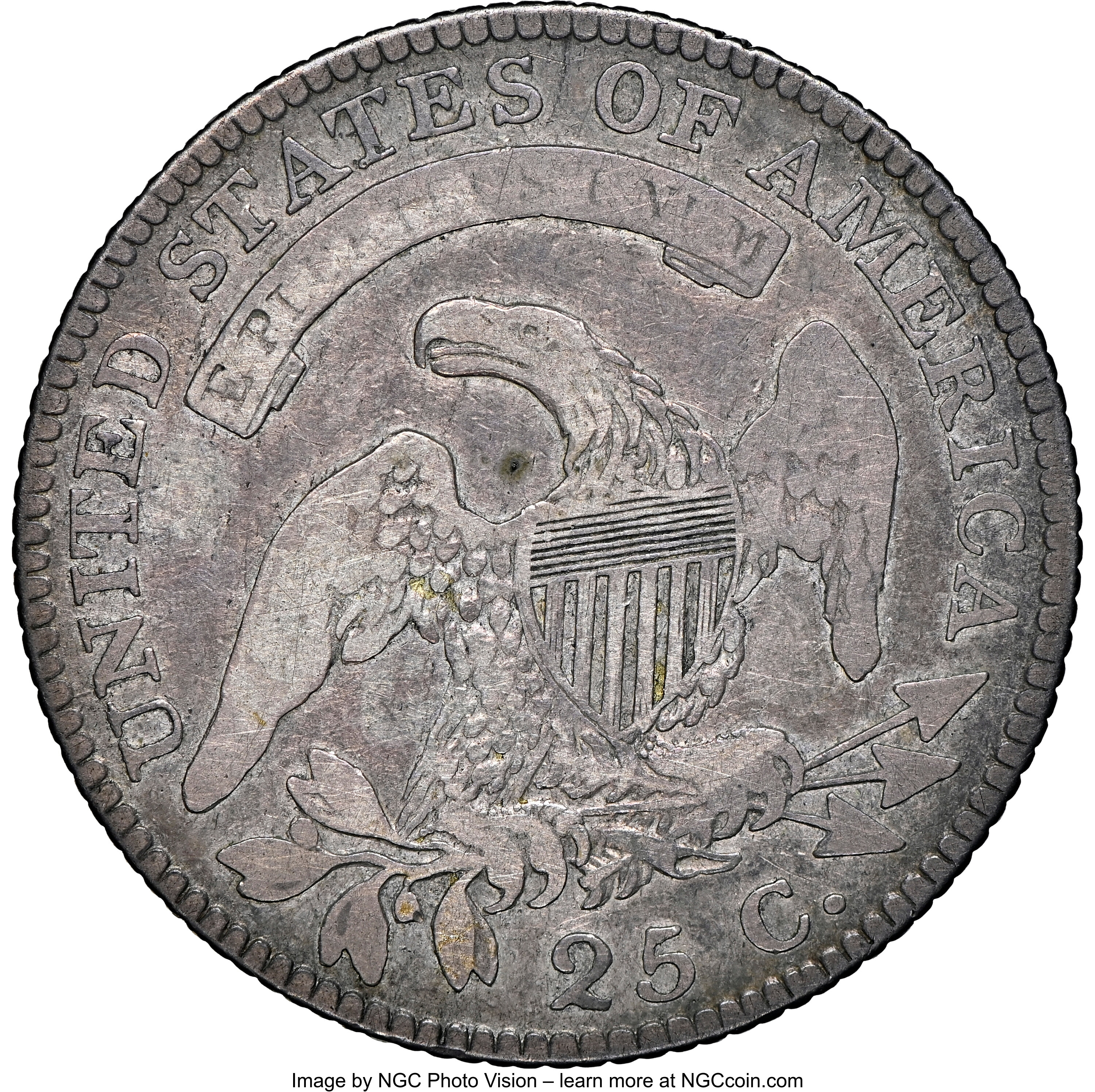 1818 25c B-7 F12 thumbnail 3