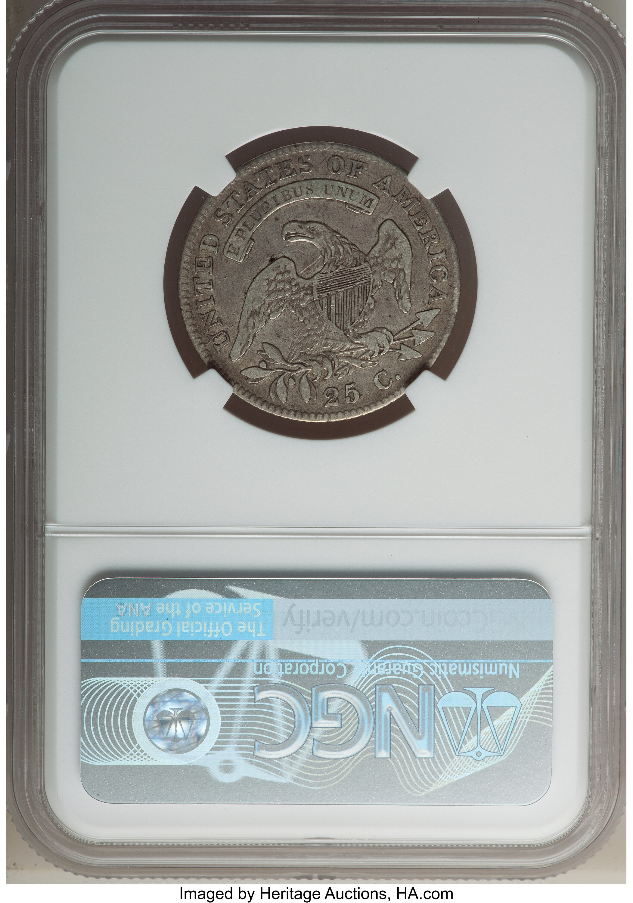 1819 25c Large 9, B-2 AG3 thumbnail 16