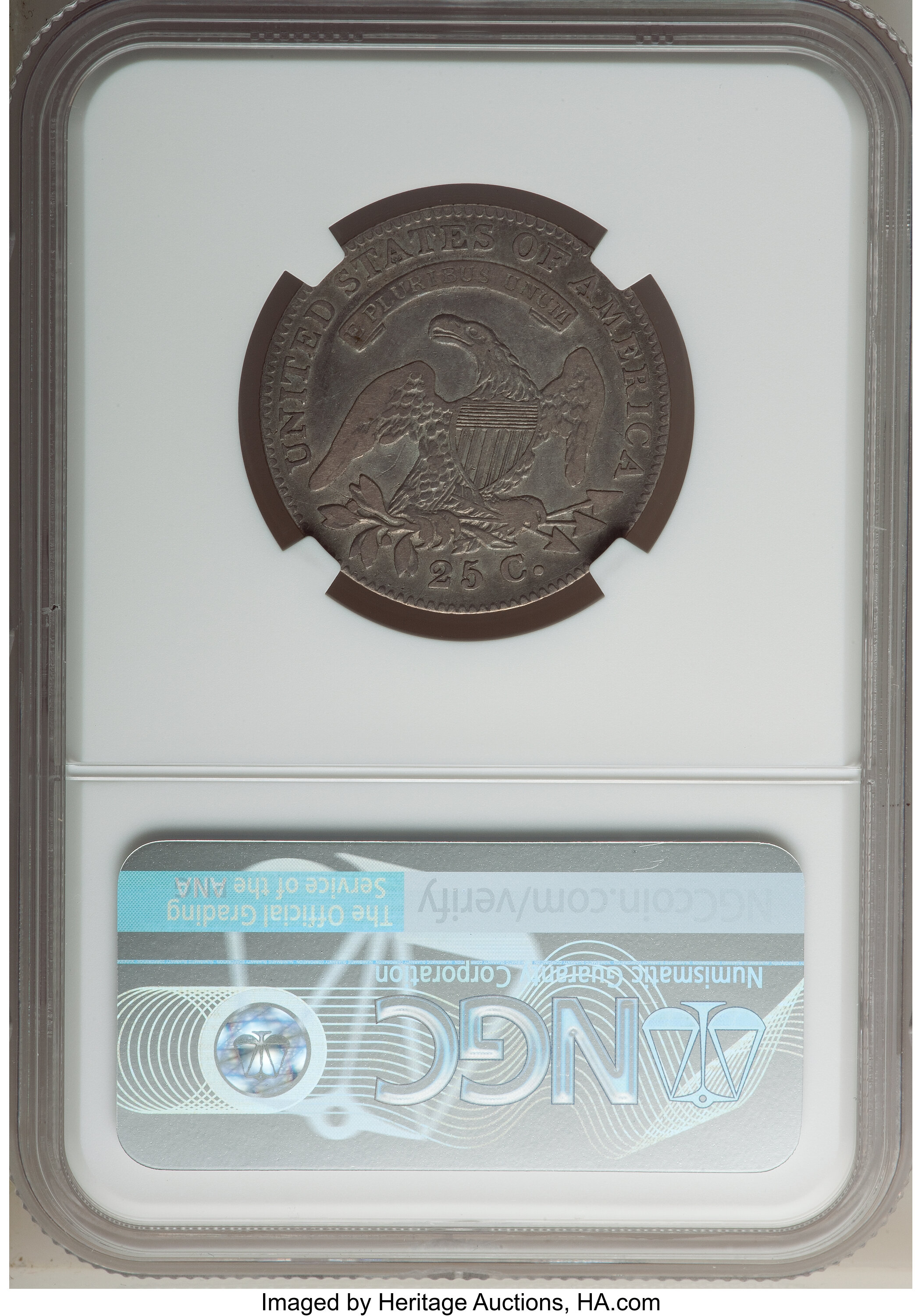 1820 25c Large 0, B-1 AG3 CAC thumbnail 17