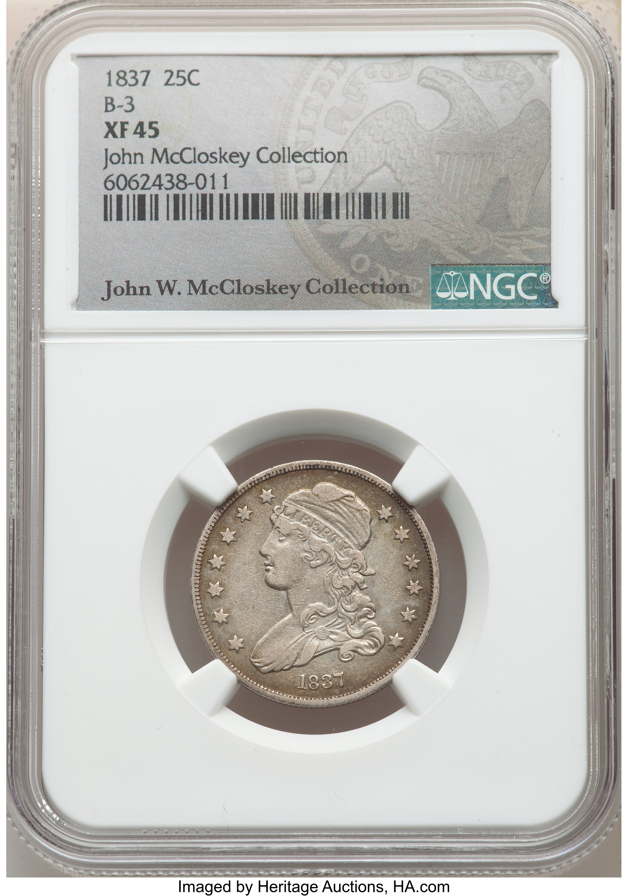 1837 25c B-4 AG3 thumbnail 19