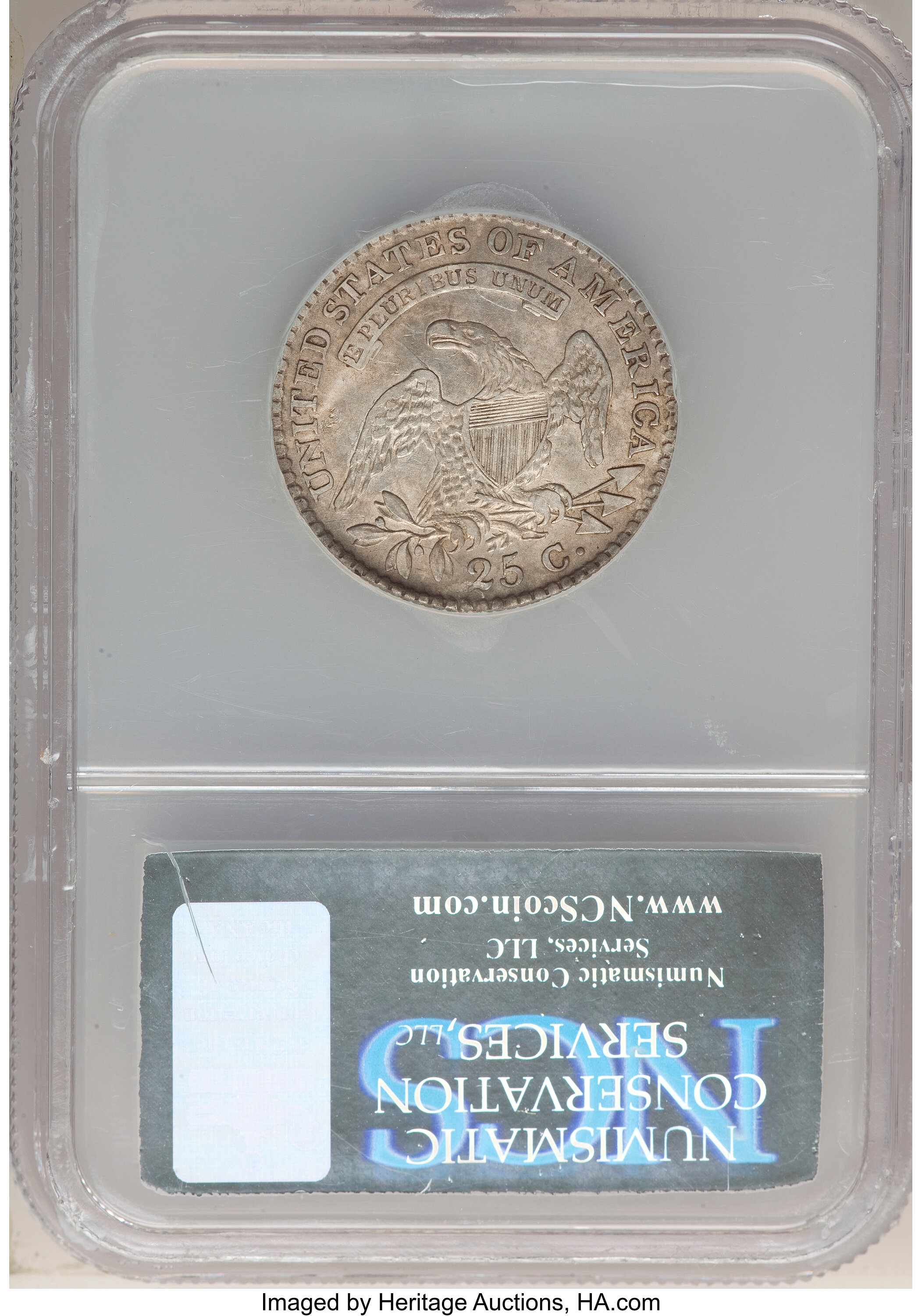 1818/5 25c MS63 CAC thumbnail 12