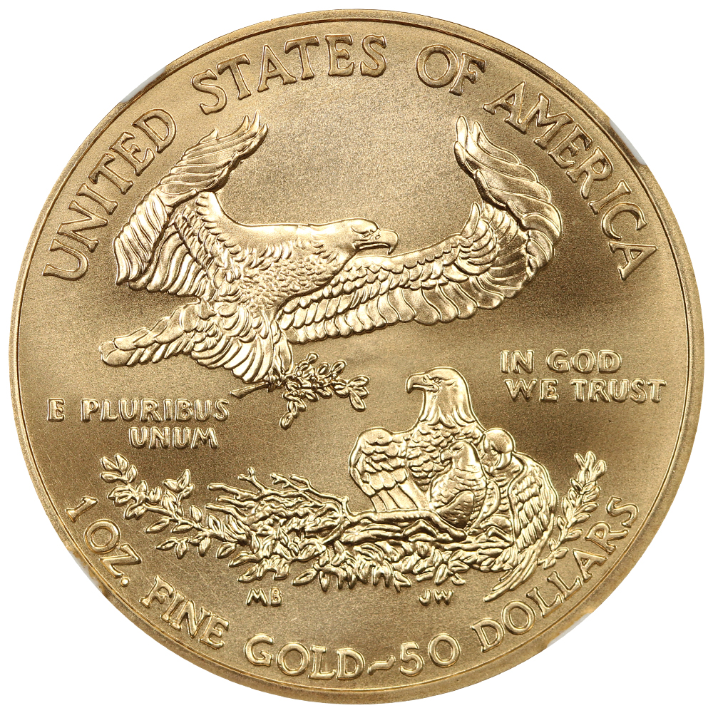 2012-W G$50  Gold Eagle, Burnished OGP thumbnail 24