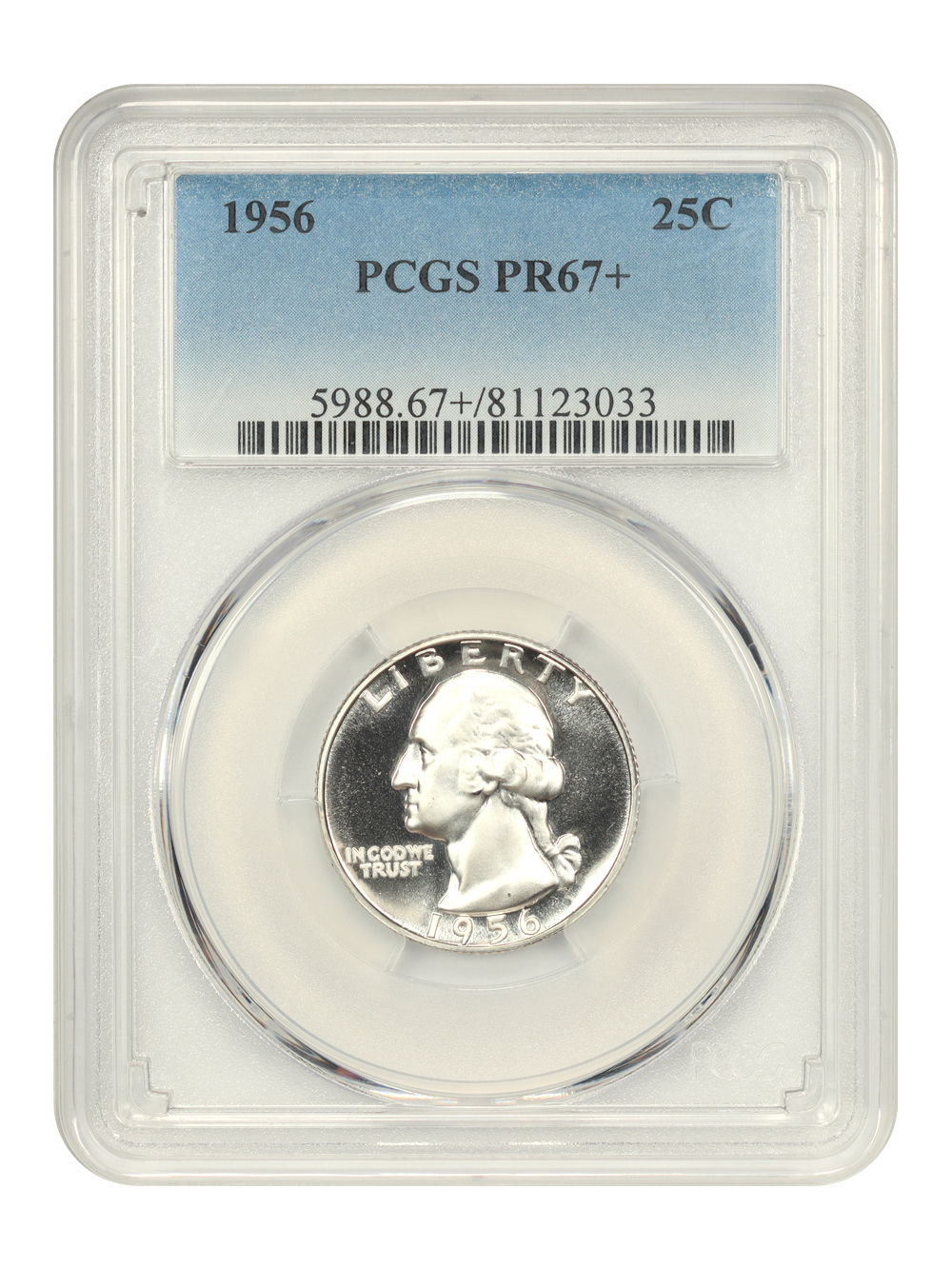 1956 25c PR61 thumbnail 26