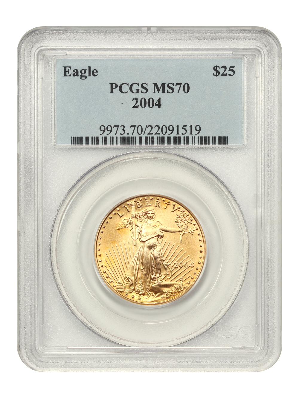 2004 $25  Gold Eagle OGP thumbnail 11