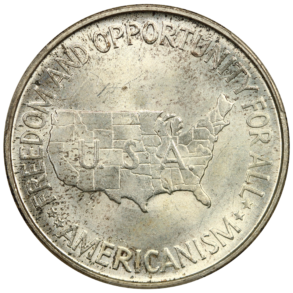 1951 50c Washington-Carver VF20 thumbnail 20