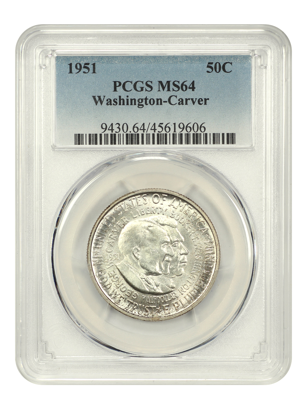 1951 50c Washington-Carver VF20 thumbnail 21