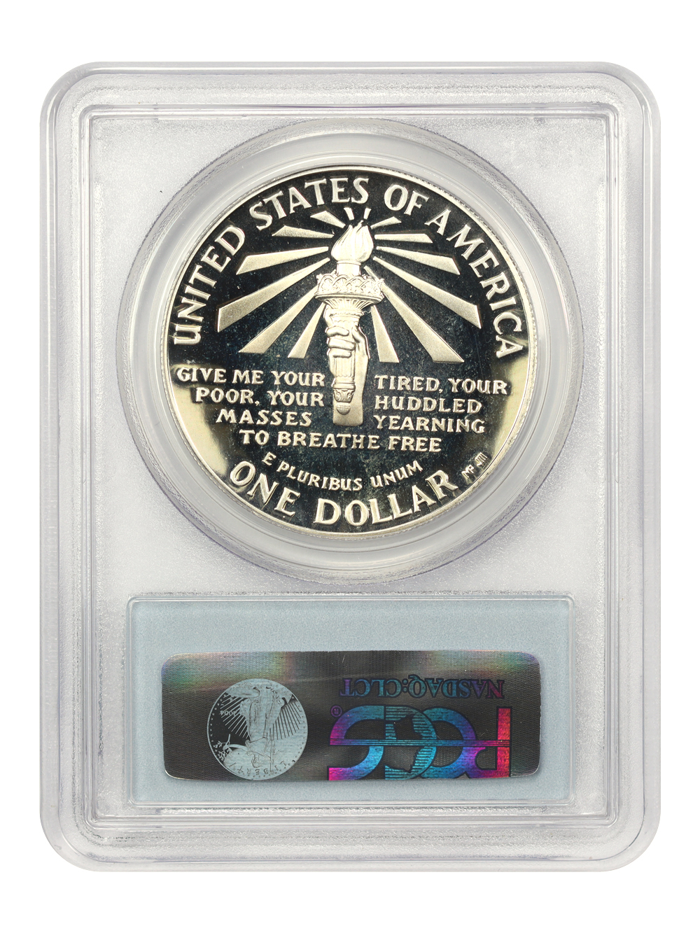 1986-S S$1 Statue of Liberty PR DCAM PR69 DCAM thumbnail 4