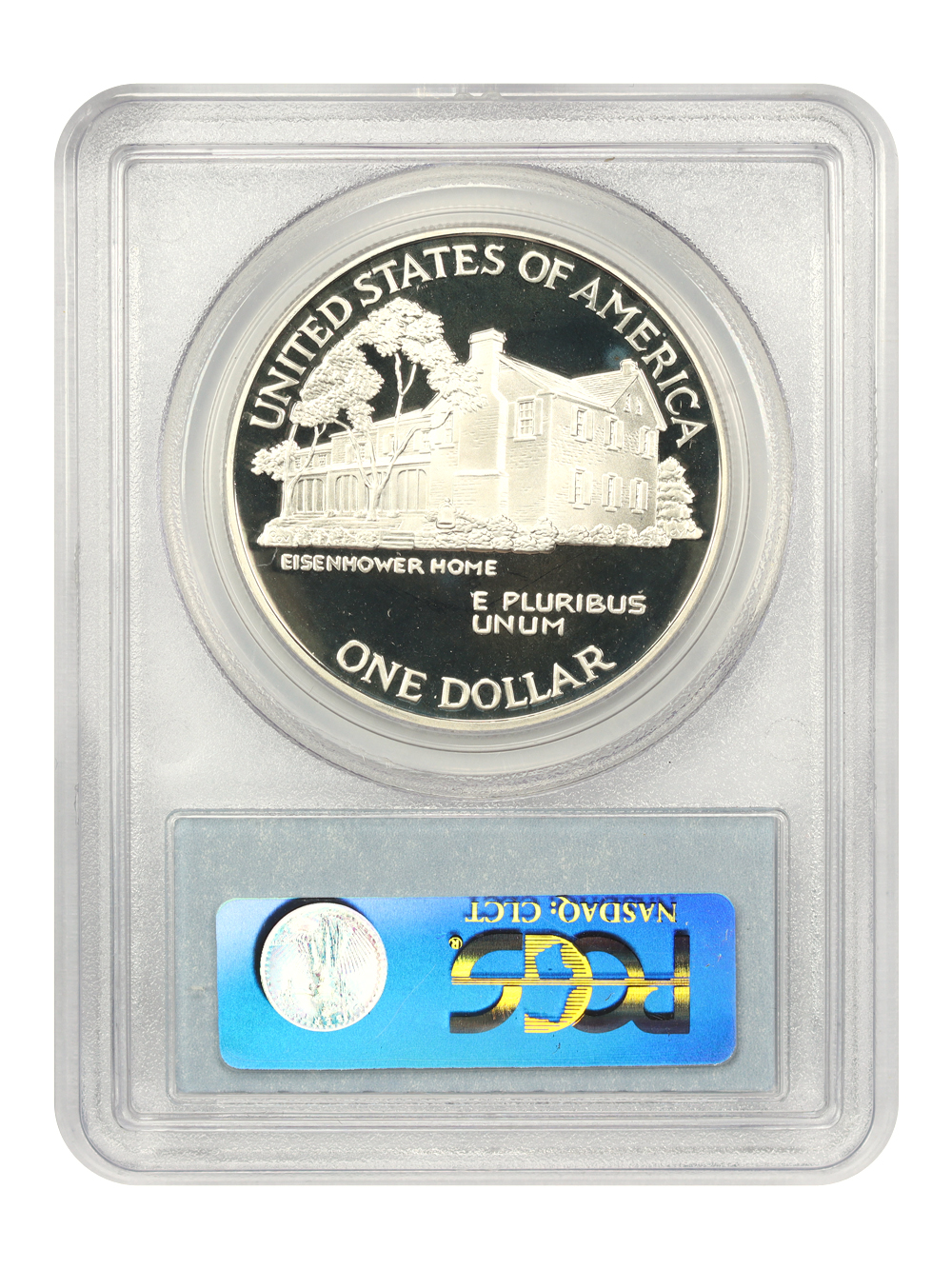 1990-P S$1 Eisenhower Centennial PR DCAM OGP thumbnail 12