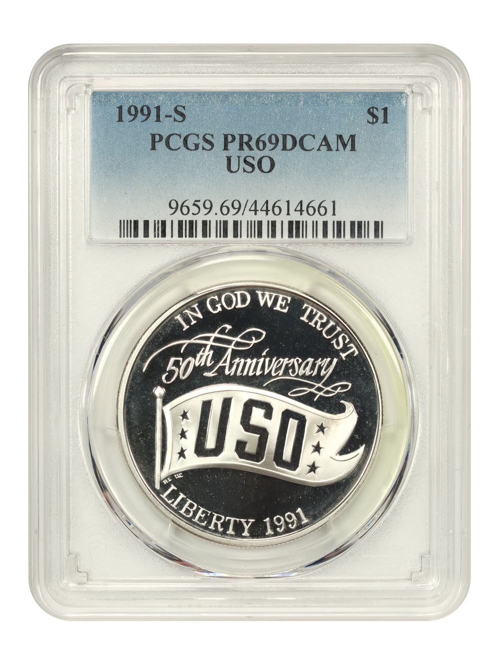 1991-S S$1 United Service Organizations (USO) PR DCAM OGP thumbnail 12