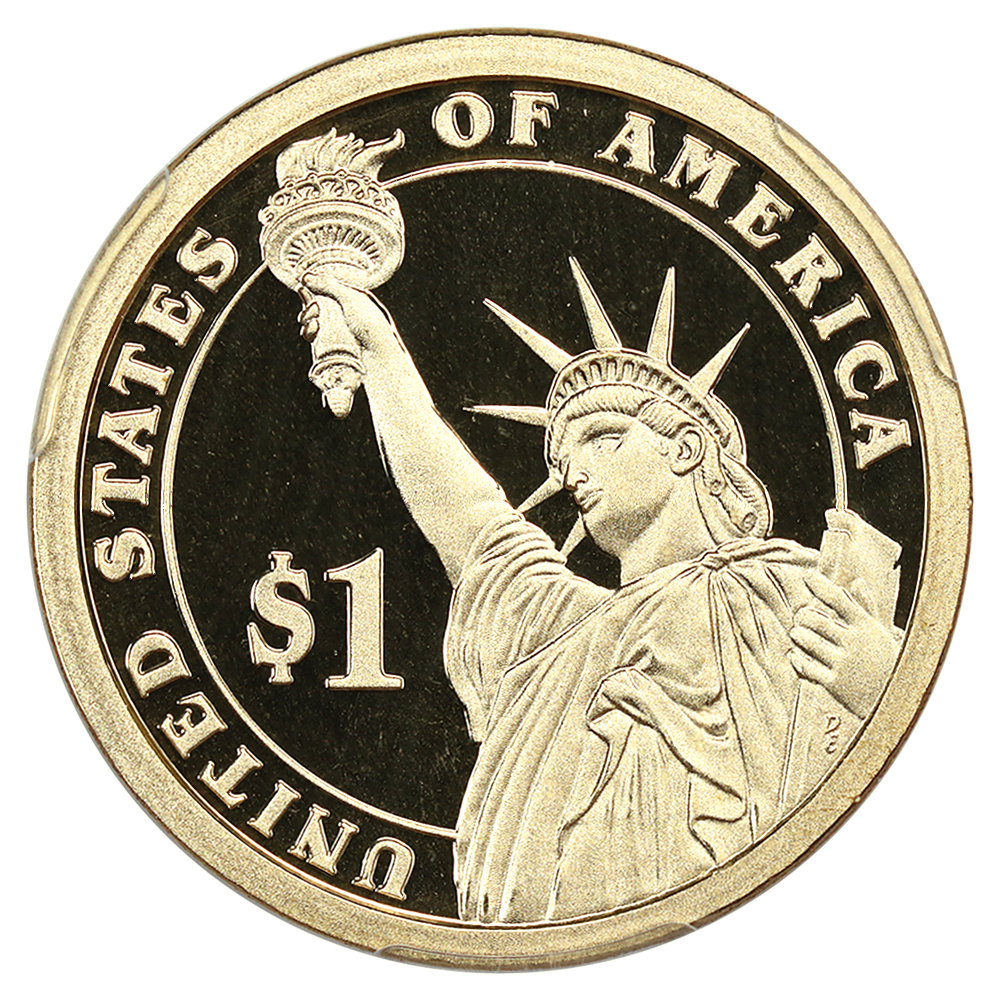 Presidential Dollar $1  PR DCAM [Type] PR70 DCAM thumbnail 10