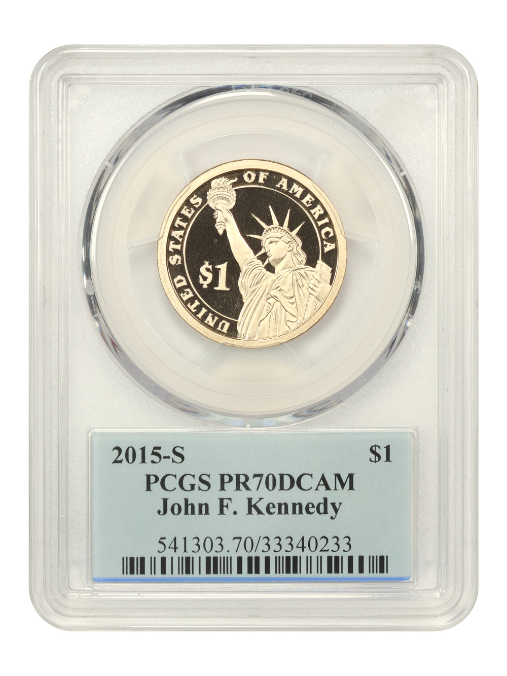 Presidential Dollar $1  PR DCAM [Type] PR70 DCAM thumbnail 12