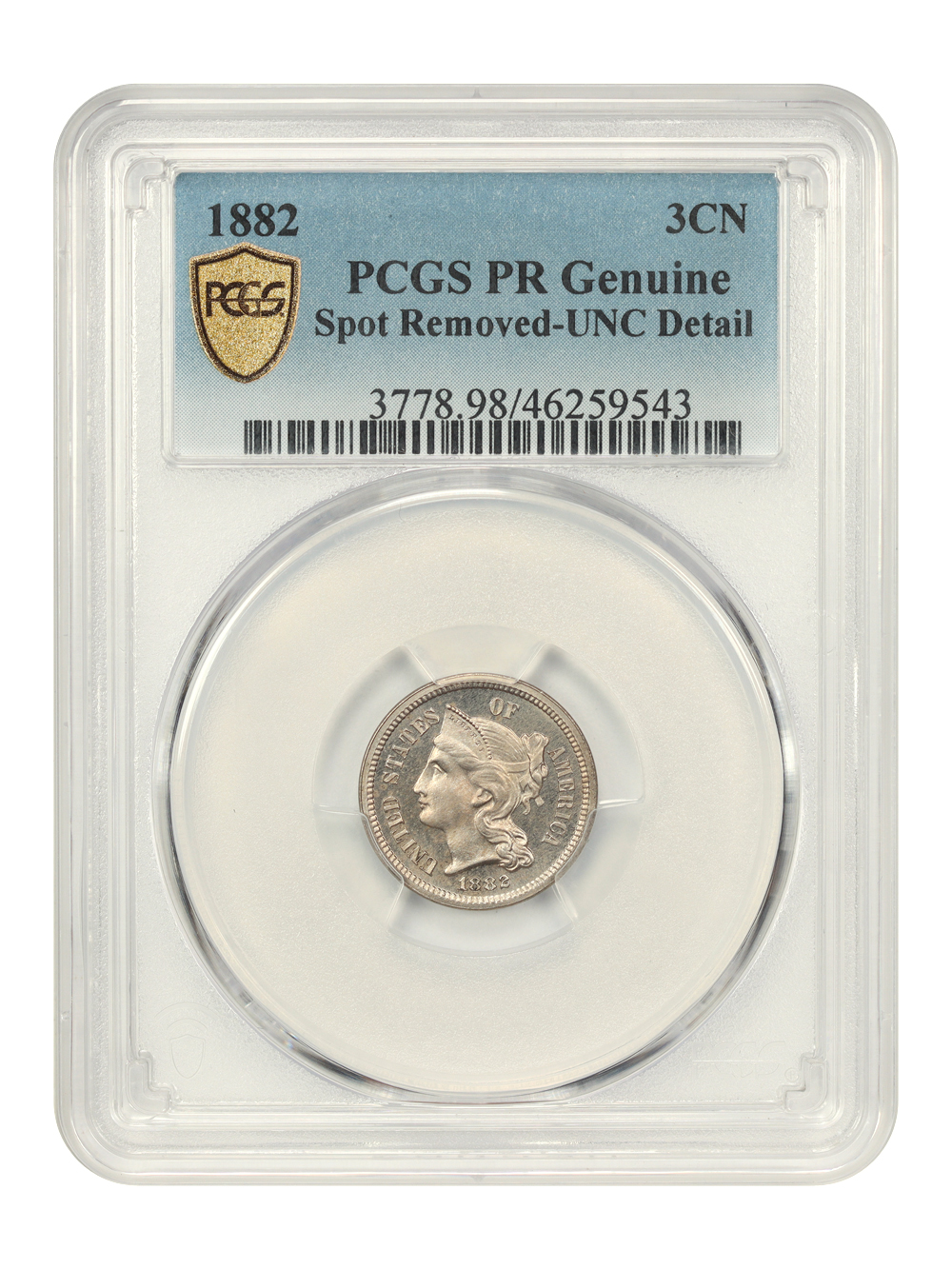 1882 3cN AU53 thumbnail 12