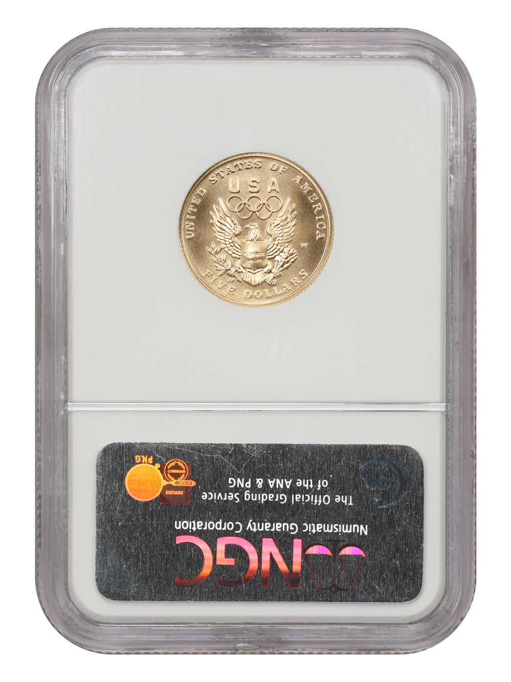1992-W G$5  XXV Olympics Sprinter MS67 thumbnail 4