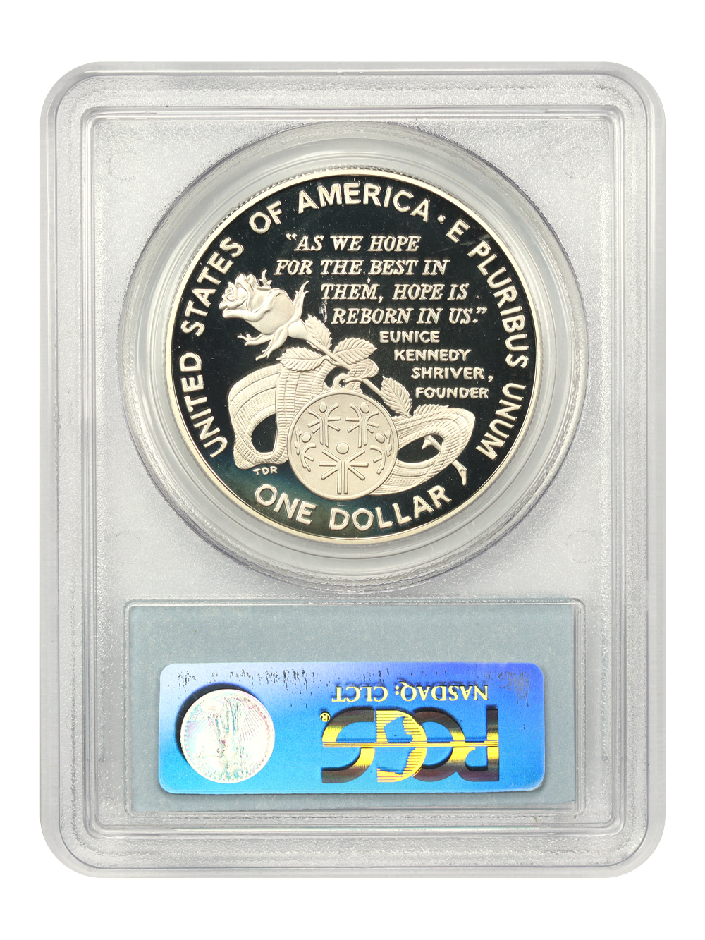 1995-P S$1 Special Olympics World Games PR DCAM PR70 DCAM CAC thumbnail 6