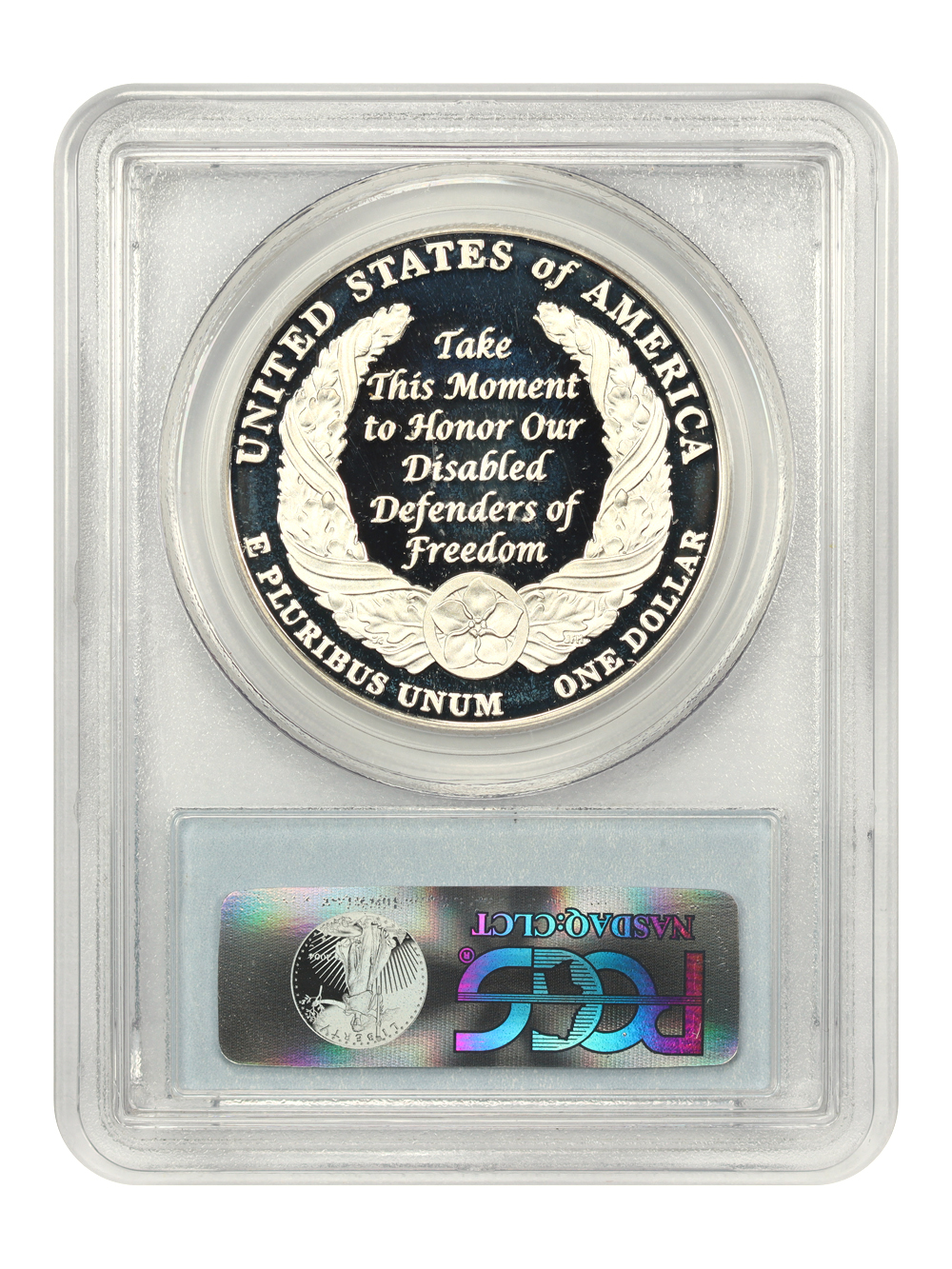 2010-W S$1 Disabled Veterans PR DCAM PR70 DCAM thumbnail 4