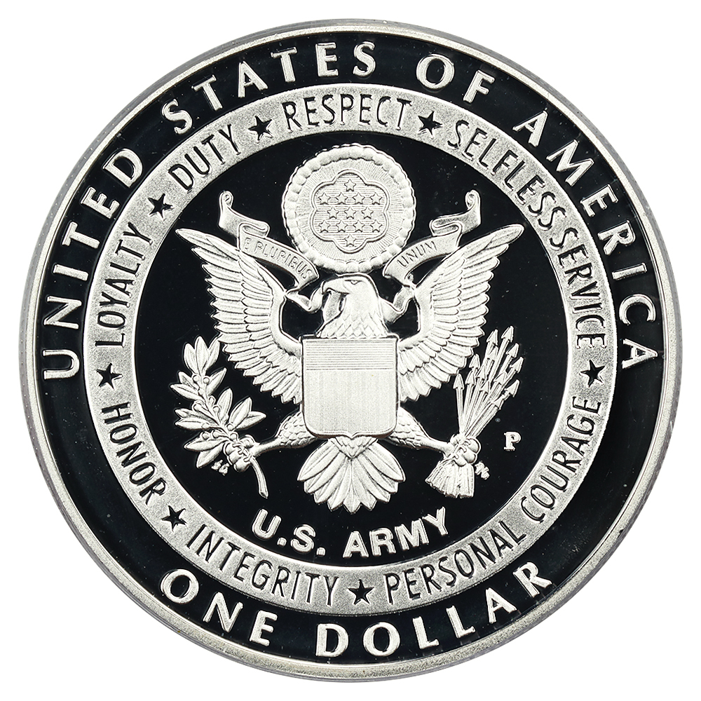 2011-P S$1 United States Army PR DCAM PR67 DCAM thumbnail 23