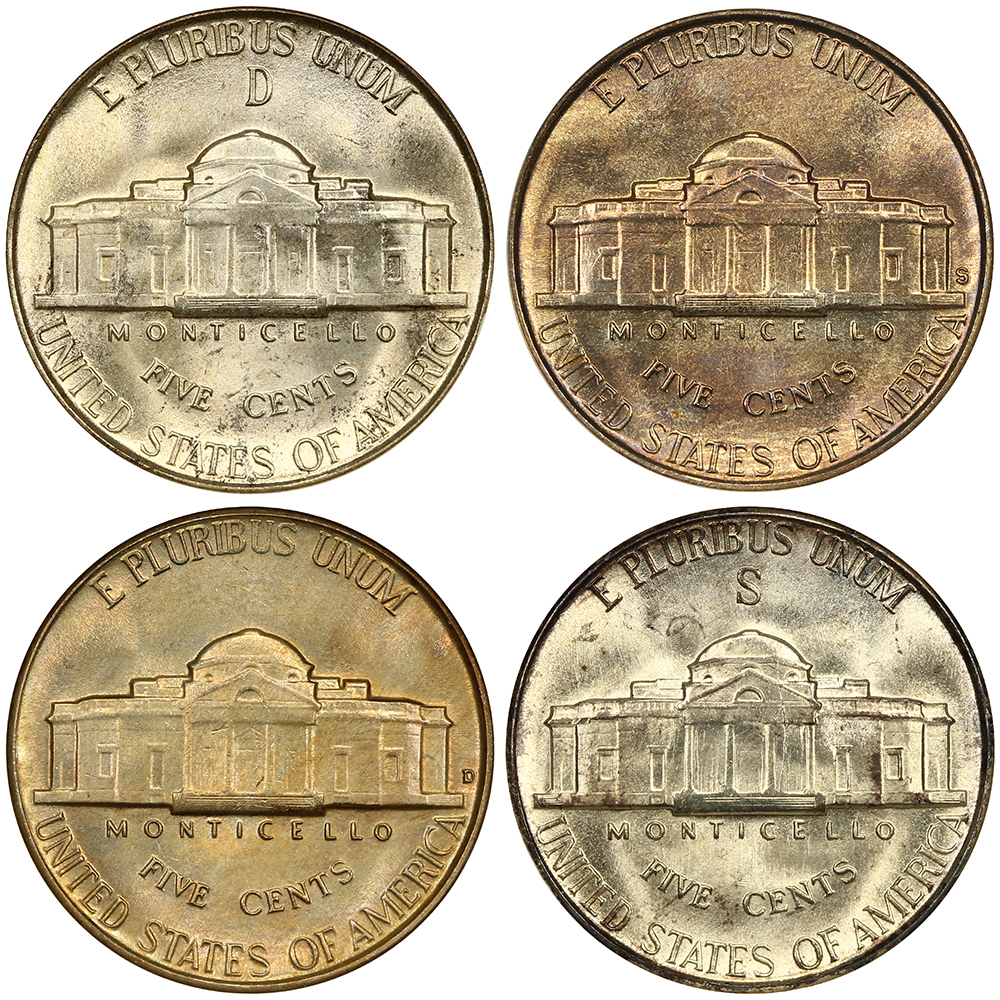 1945-D 5c Silver F15 thumbnail 9